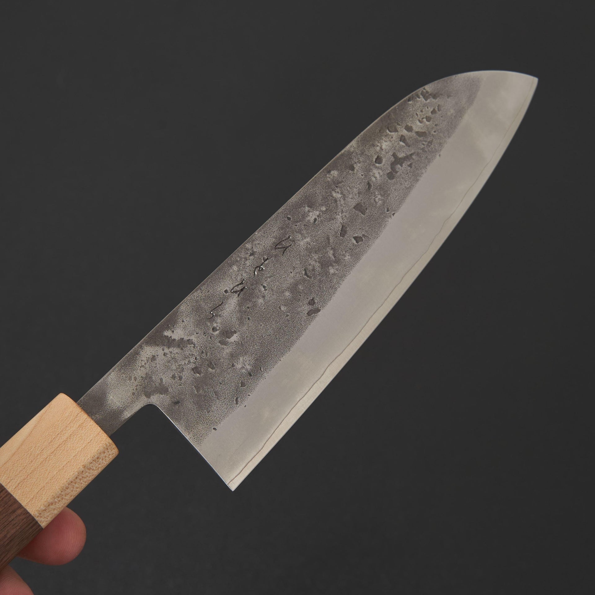 Hitohira TD SLD Nashiji Santoku 165mm Walnut Handle-Knife-Hitohira-Carbon Knife Co