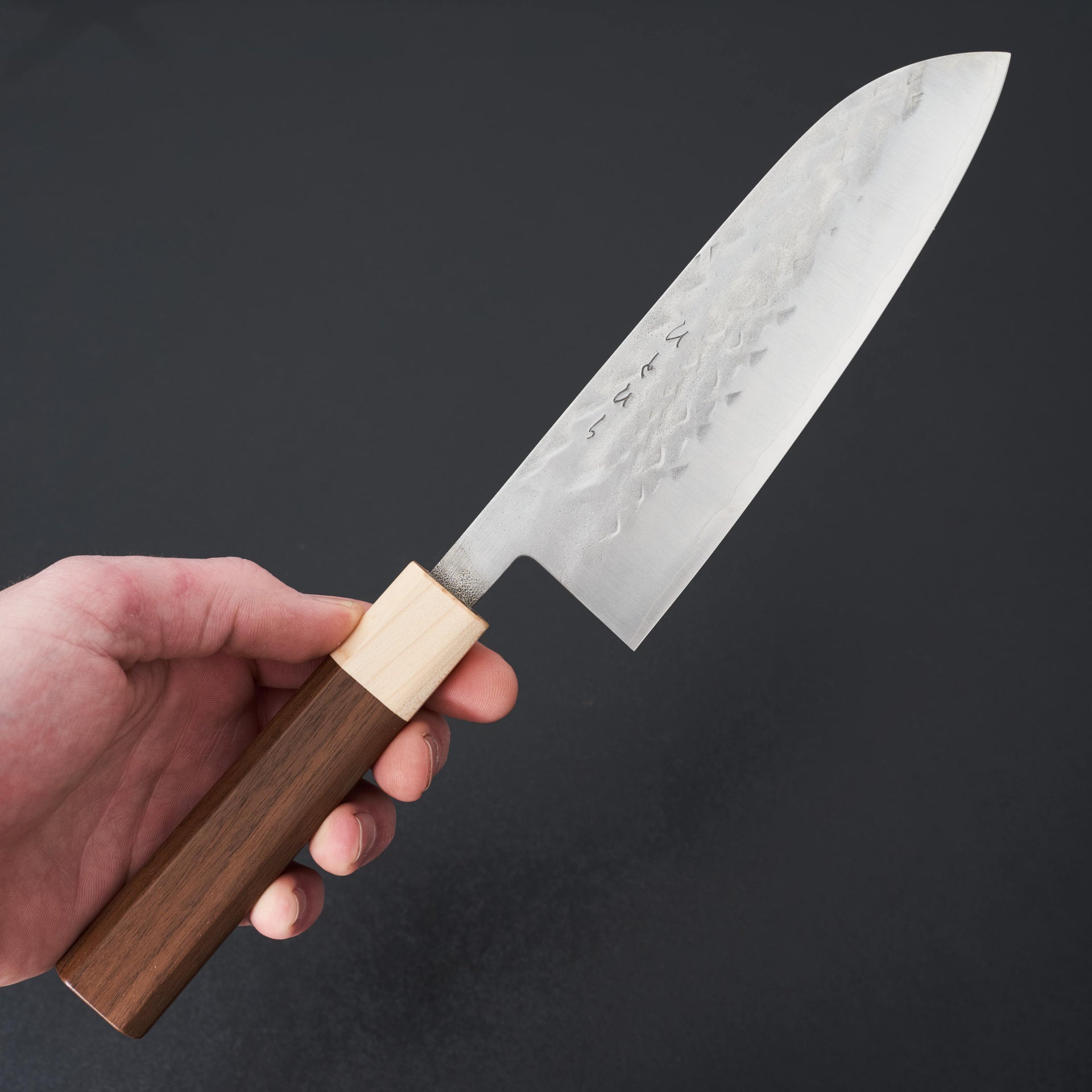 Hitohira TD SLD Tsuchime Santoku 165mm-Knife-Hitohira-Carbon Knife Co