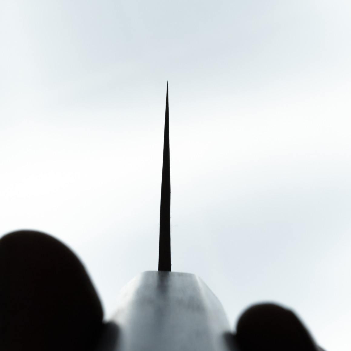 Hitohira TD SLD Tsuchime Santoku 165mm-Knife-Hitohira-Carbon Knife Co