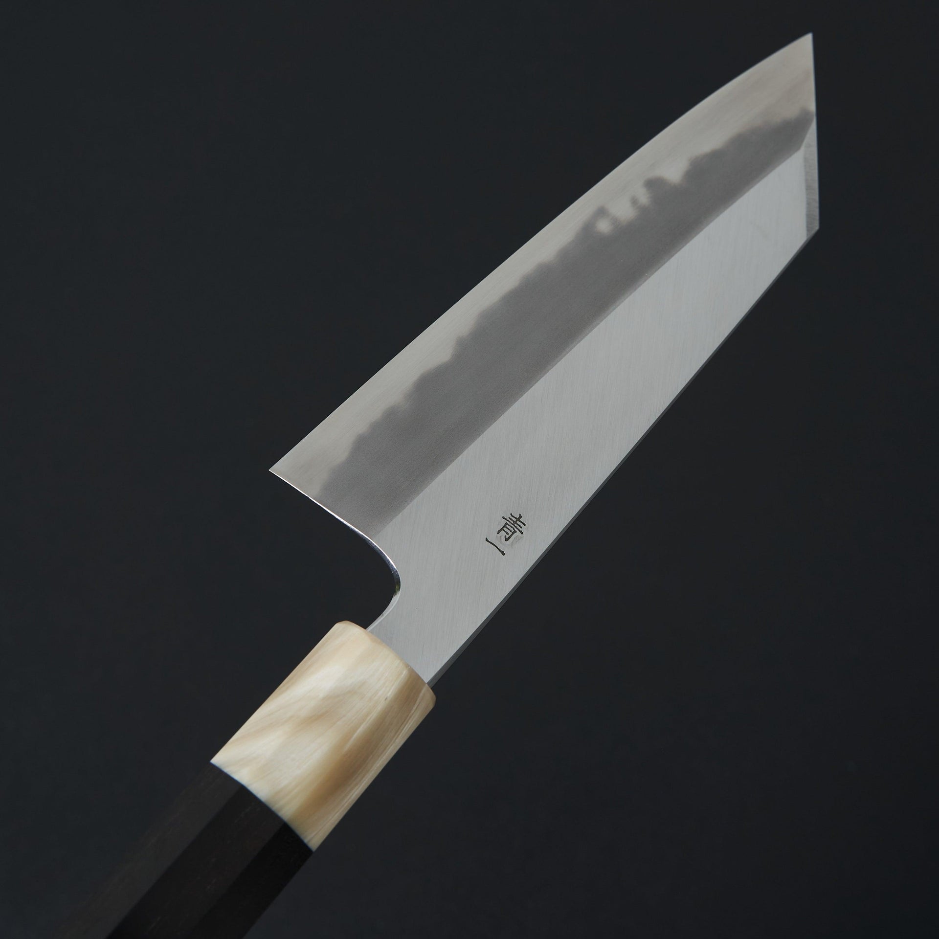 Hitohira Tanaka Kyuzo Blue #1 Migaki Bunka Taihei Ebony Handle-Hitohira-Carbon Knife Co