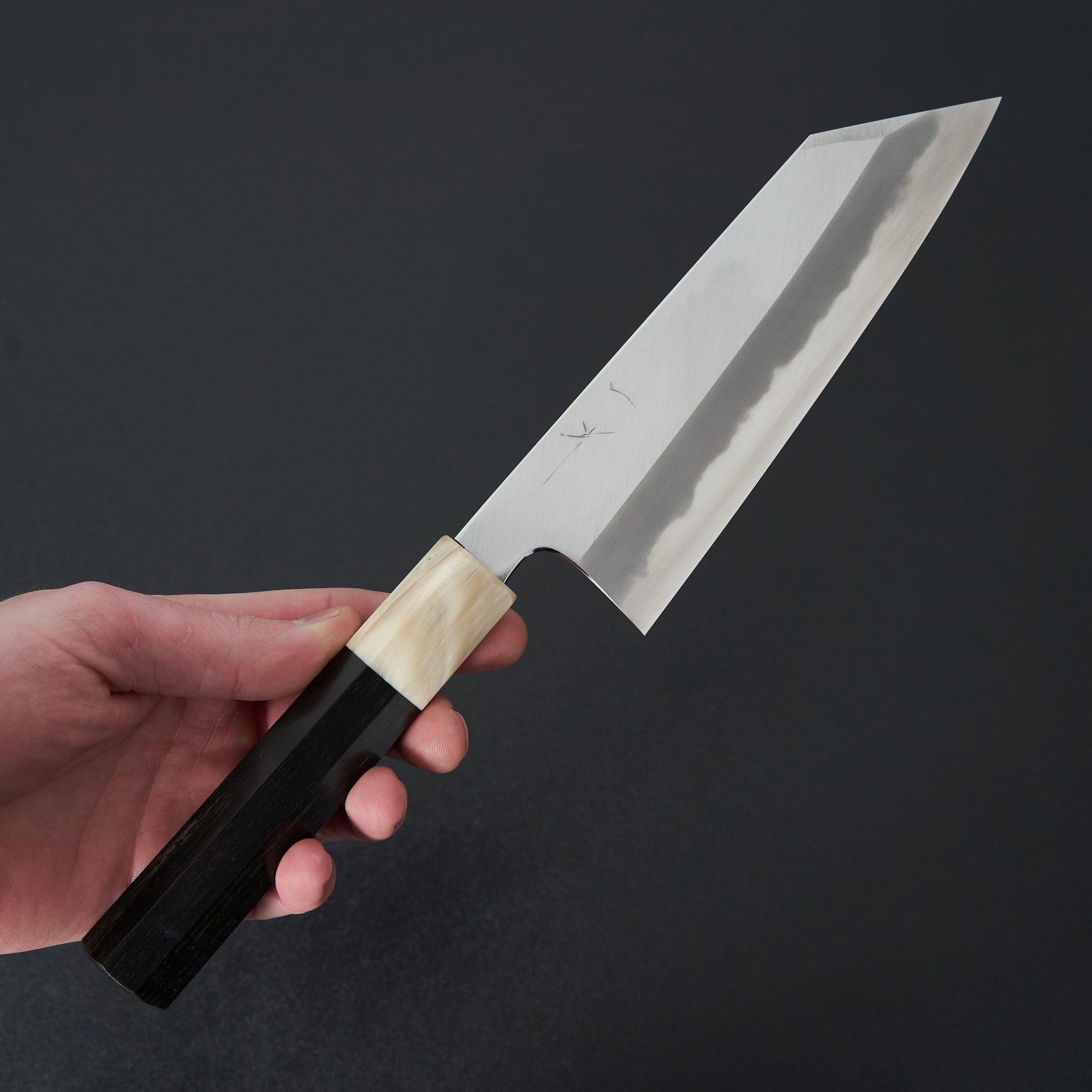 Hitohira Tanaka Kyuzo Blue #1 Migaki Bunka Taihei Ebony Handle-Hitohira-Carbon Knife Co