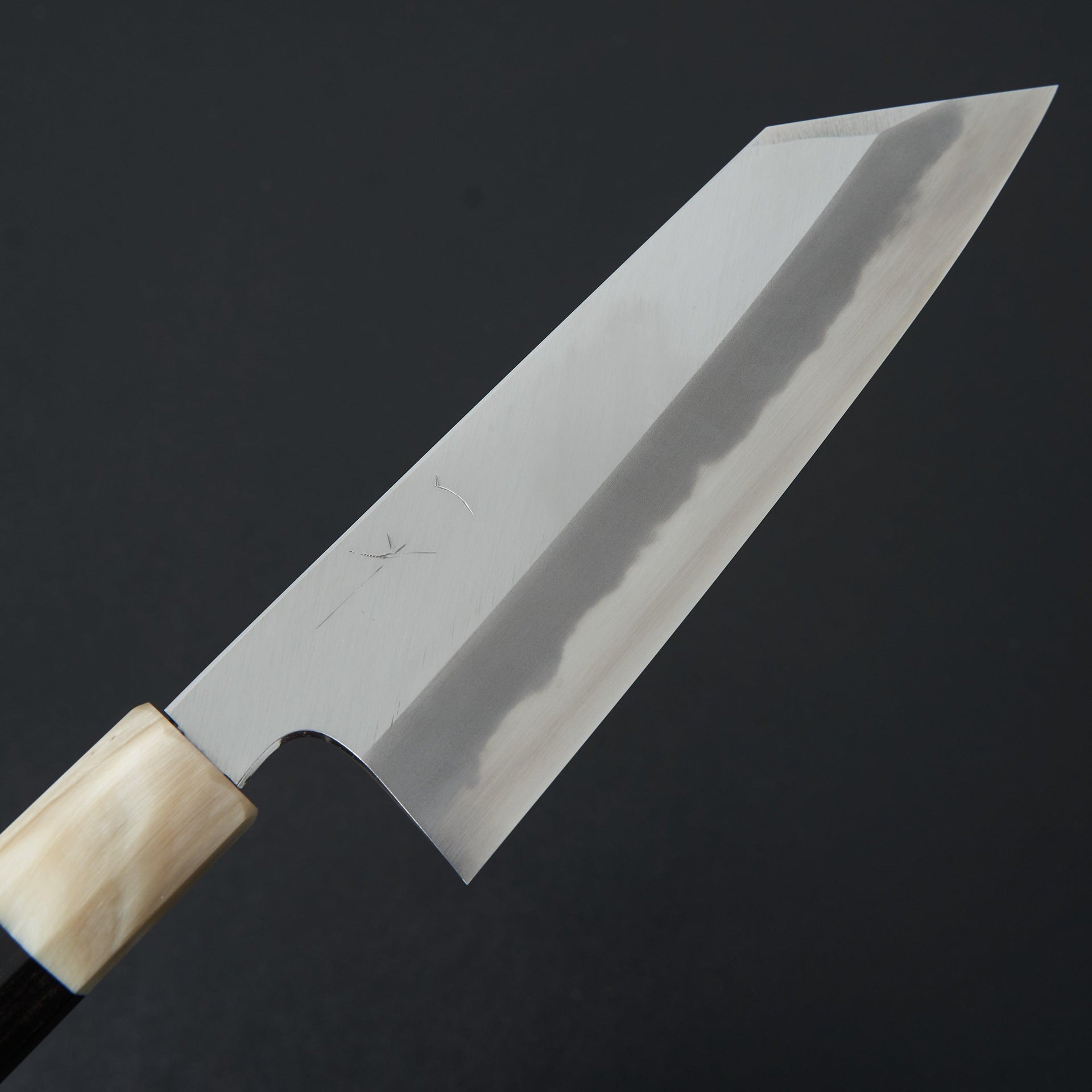 Hitohira Tanaka Kyuzo Blue #1 Migaki Bunka Taihei Ebony Handle-Hitohira-Carbon Knife Co