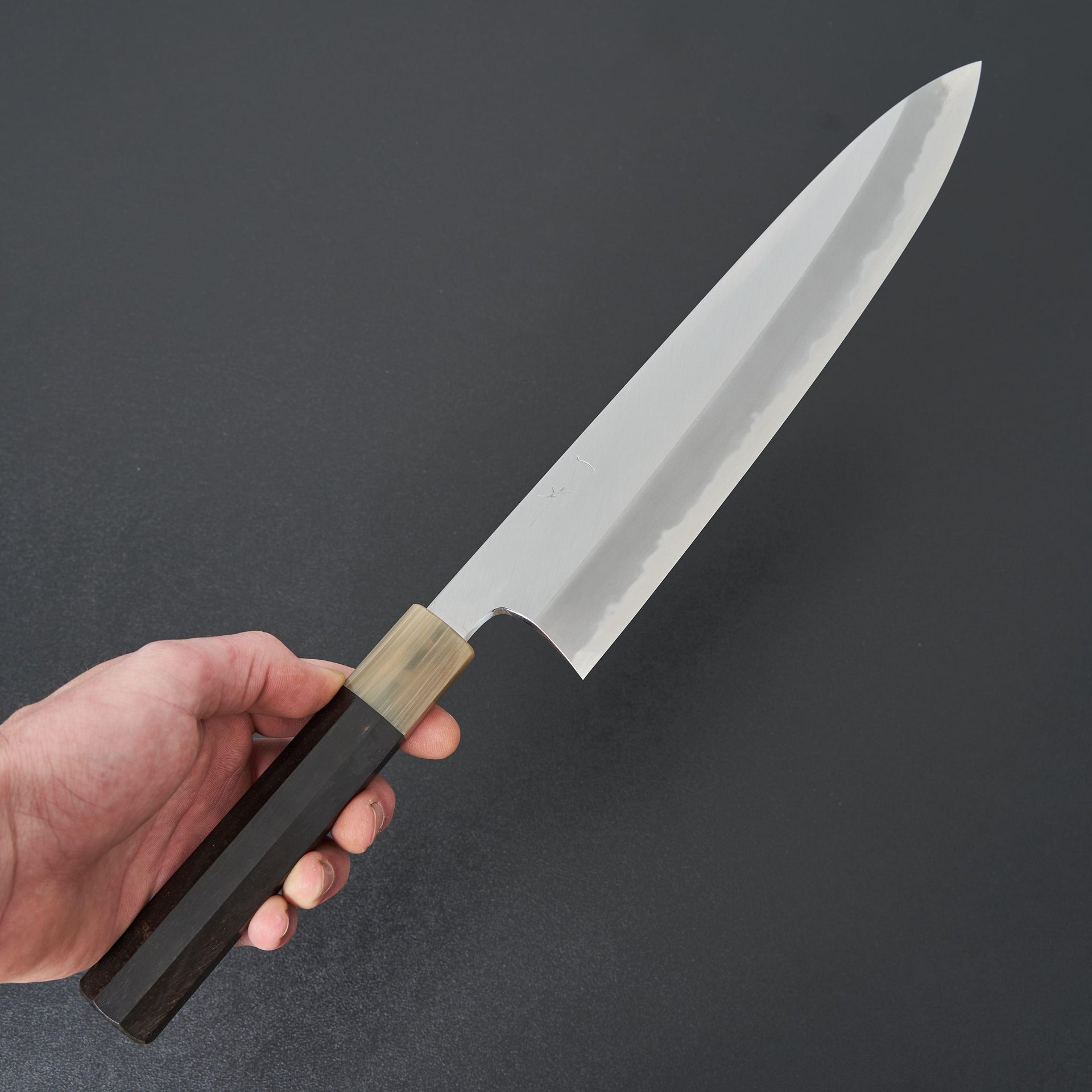 Hitohira Tanaka Kyuzo Blue #1 Migaki Gyuto 270mm Taihei Ebony Handle-Knife-Hitohira-Carbon Knife Co