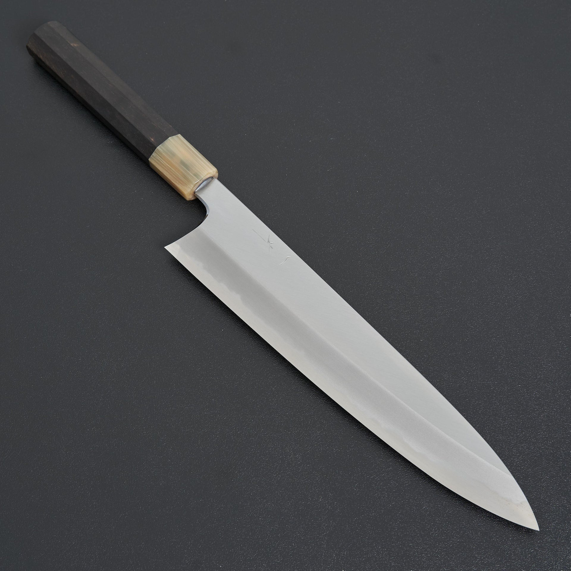 Hitohira Tanaka Kyuzo Blue #1 Migaki Gyuto 270mm Taihei Ebony Handle-Knife-Hitohira-Carbon Knife Co