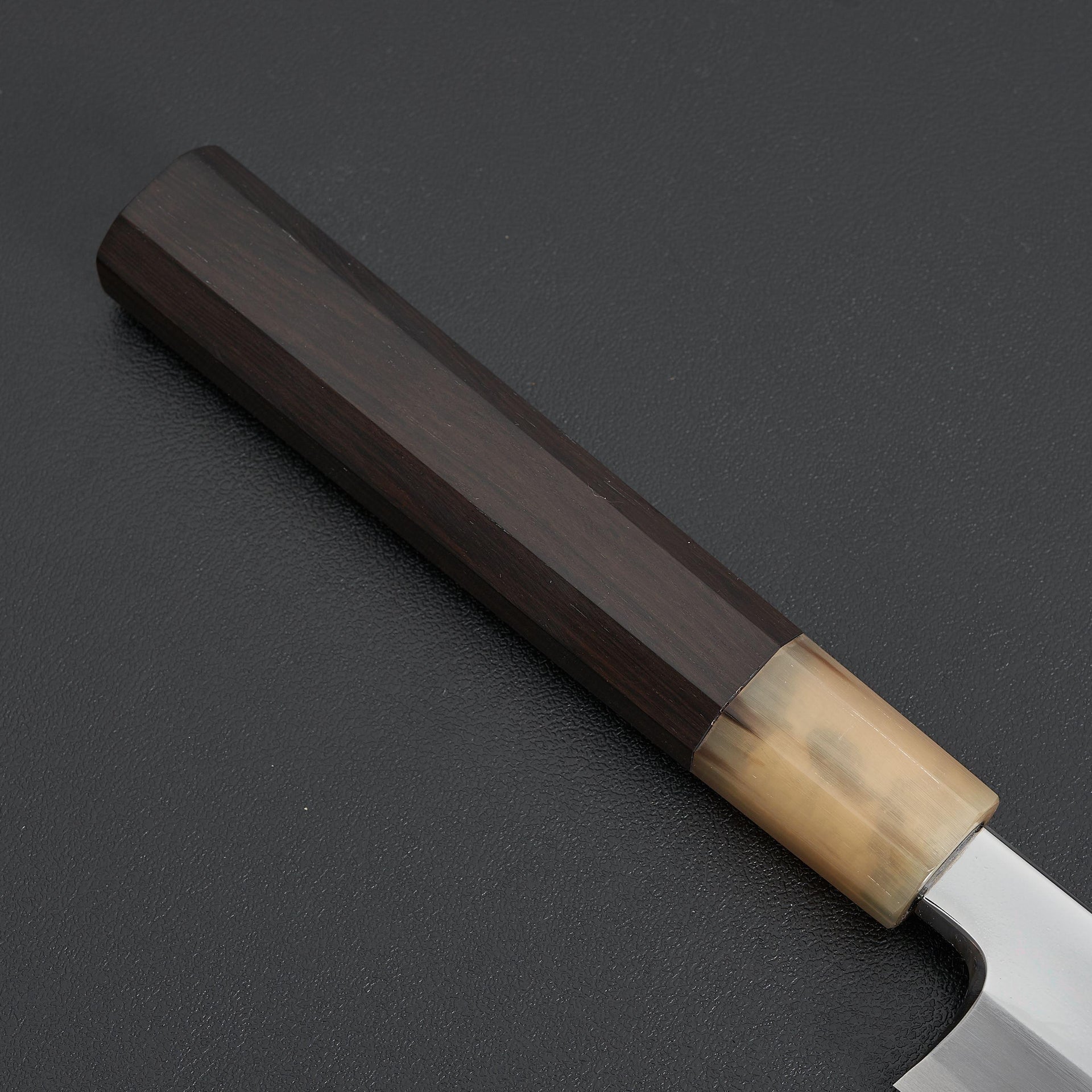 Hitohira Tanaka Mosuke Blue #1 Kiritsuke Yanagiba 300mm Ebony Handle-Knife-Hitohira-Carbon Knife Co