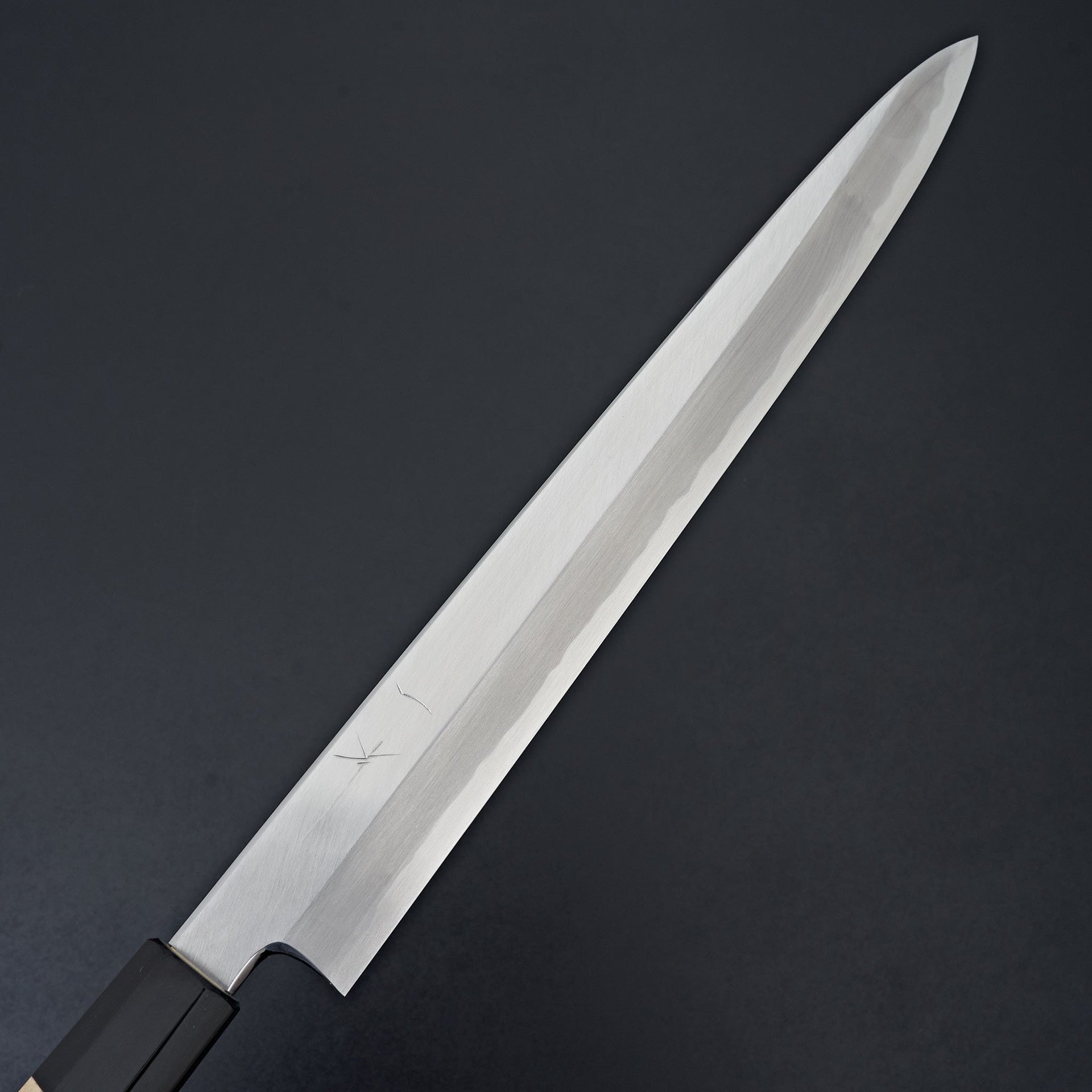 Hitohira Tanaka Mosuke Blue #1 Yanagiba 330mm Ho Wood Handle (Saya)-Knife-Hitohira-Carbon Knife Co