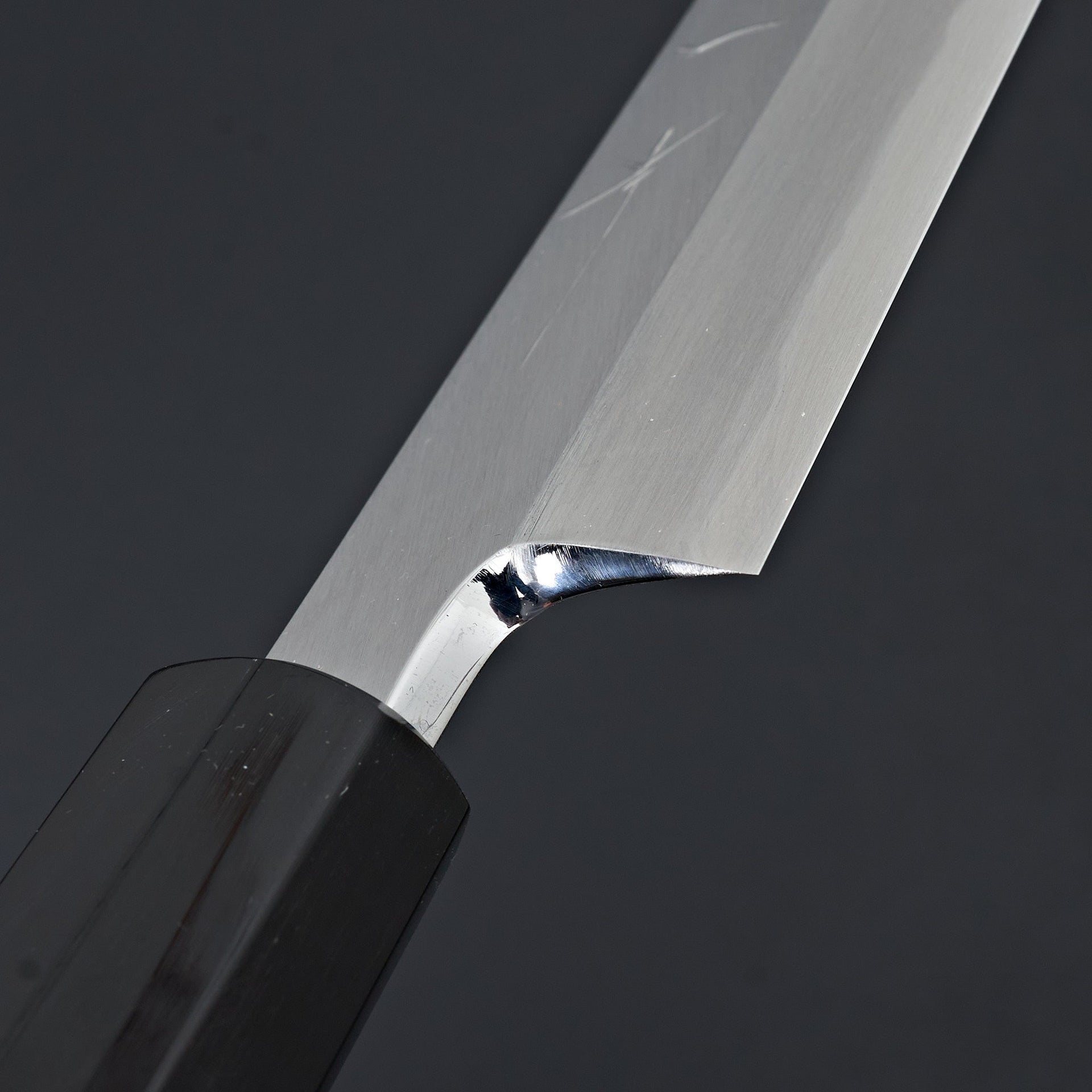 Hitohira Tanaka Mosuke Blue #1 Yanagiba 330mm Ho Wood Handle (Saya)-Knife-Hitohira-Carbon Knife Co