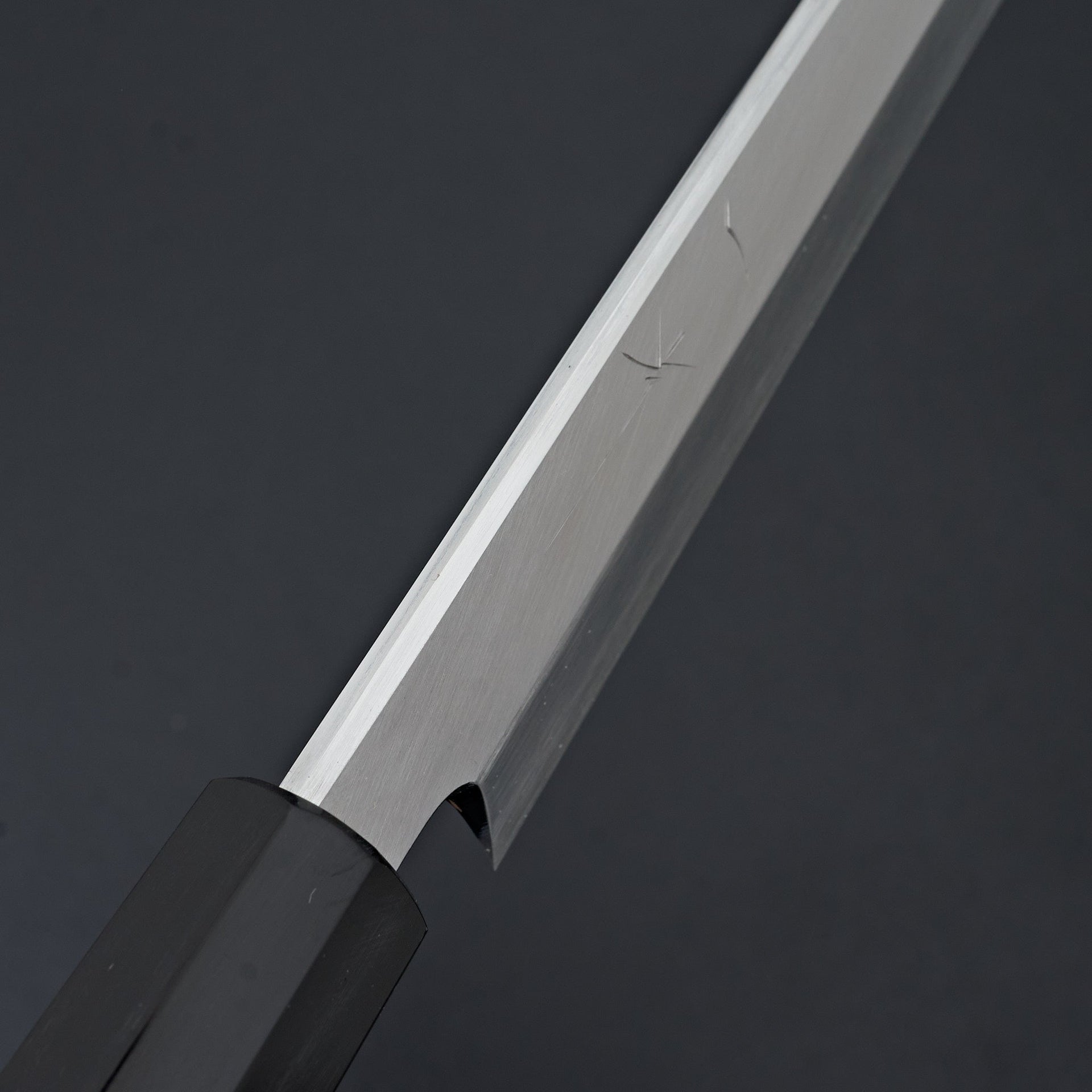 Hitohira Tanaka Mosuke Blue #1 Yanagiba 330mm Ho Wood Handle (Saya)-Knife-Hitohira-Carbon Knife Co