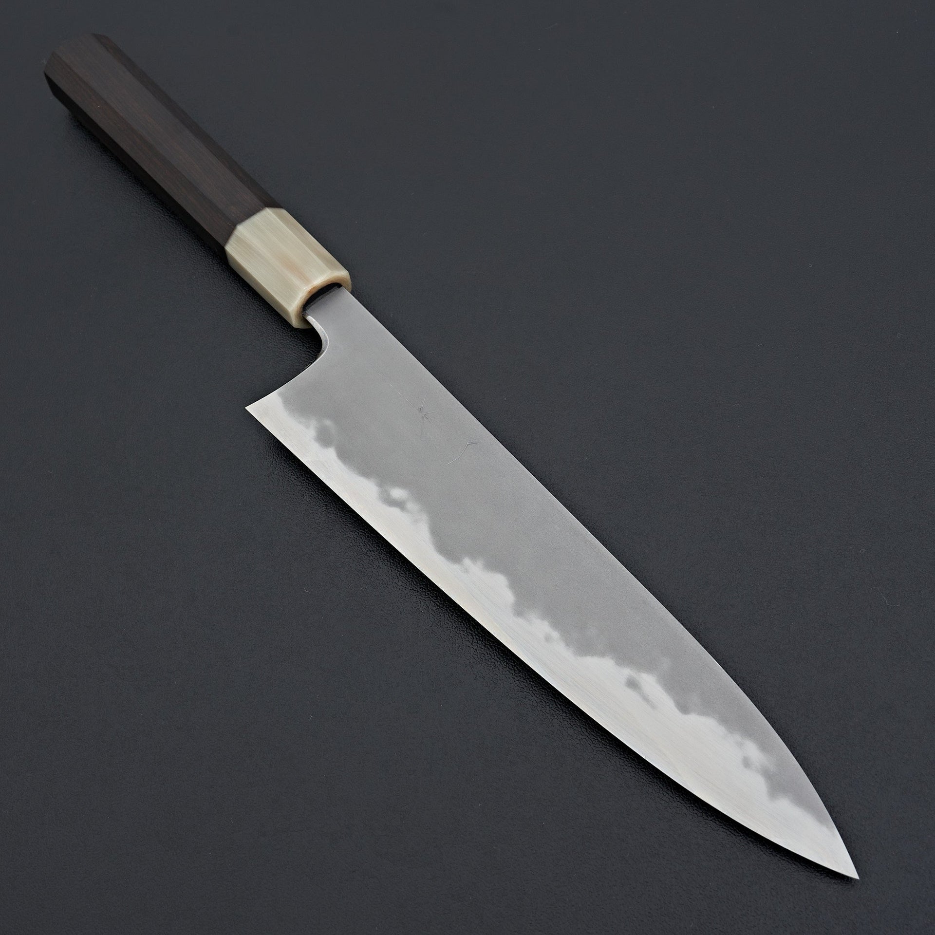 Hitohira Tanaka Yohei Blue #1 Kasumi Gyuto 210mm Ebony Handle-Knife-Hitohira-Carbon Knife Co