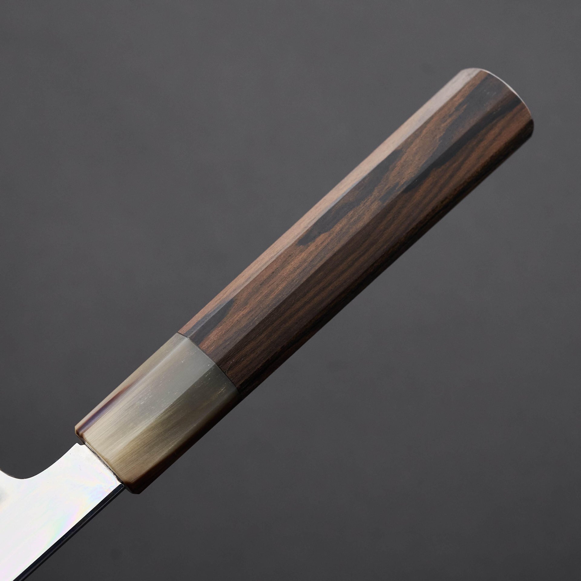 Hitohira Togashi Kambei White #1 Mizu Honyaki Gyuto 240mm Ziricote Handle-Knife-Hitohira-Carbon Knife Co