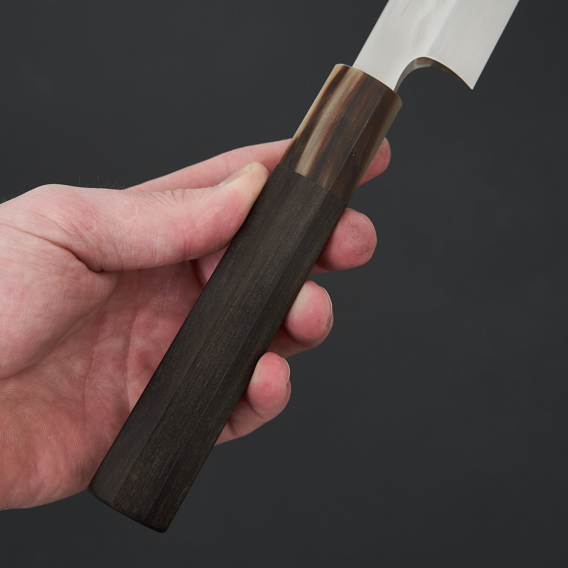 Hitohira Togashi White #1 Mizu Honyaki Yanagiba 300mm Taihei Ebony Handle (Saya)-Knife-Hitohira-Carbon Knife Co