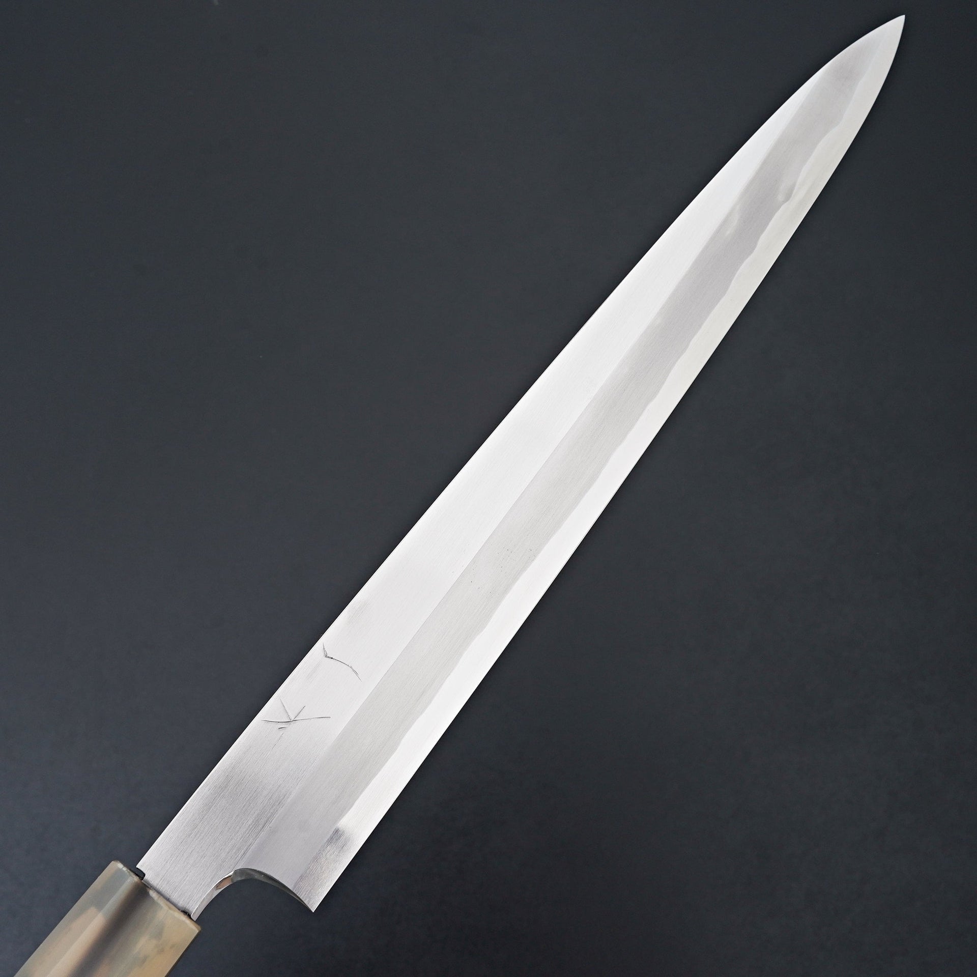 Hitohira Togashi White #1 Tachi Yanagiba 300mm Ebony Handle (Saya)-Knife-Hitohira-Carbon Knife Co