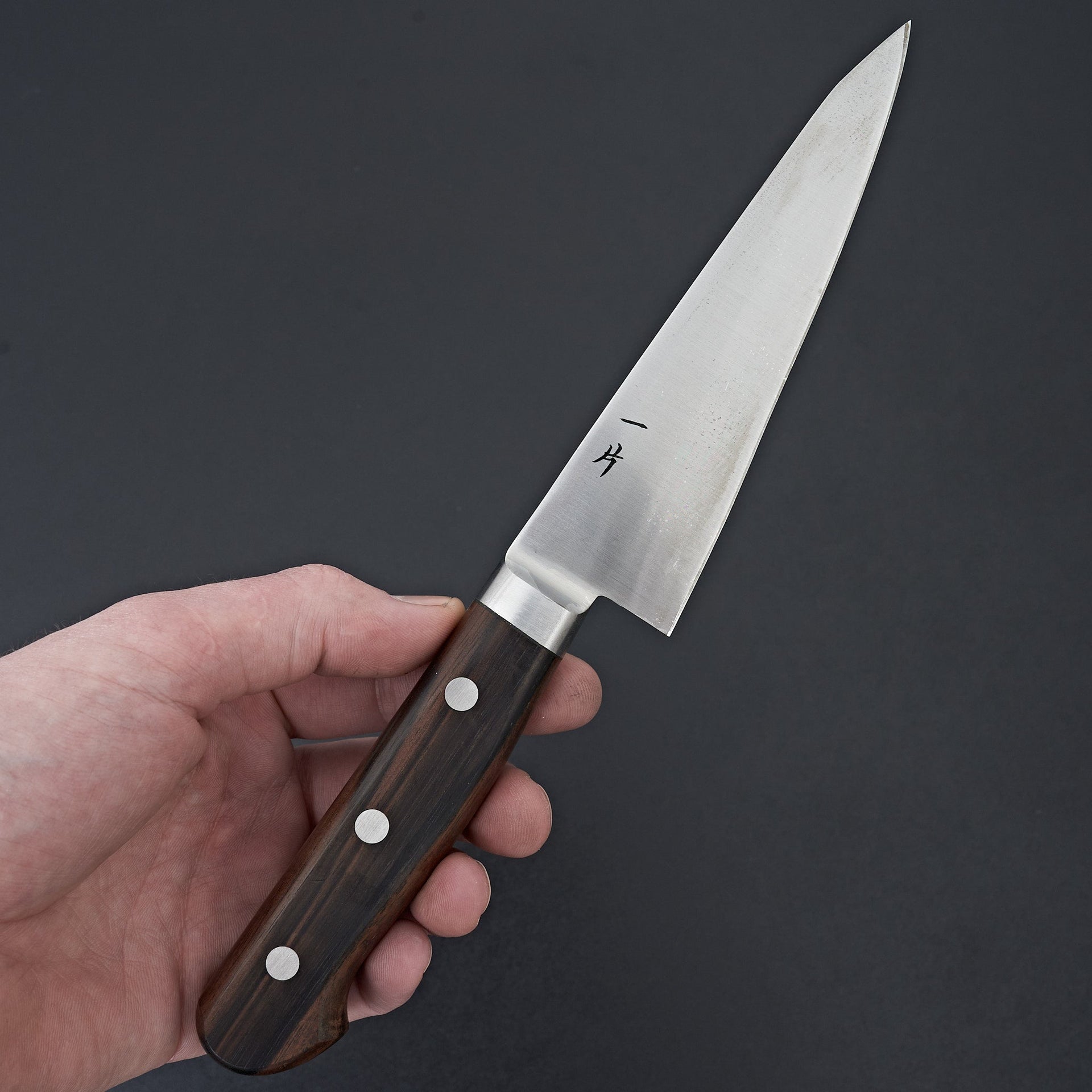 Hitohira Vintage SK Honesuki Kaku Ebony Handle-Knife-Hitohira-Carbon Knife Co