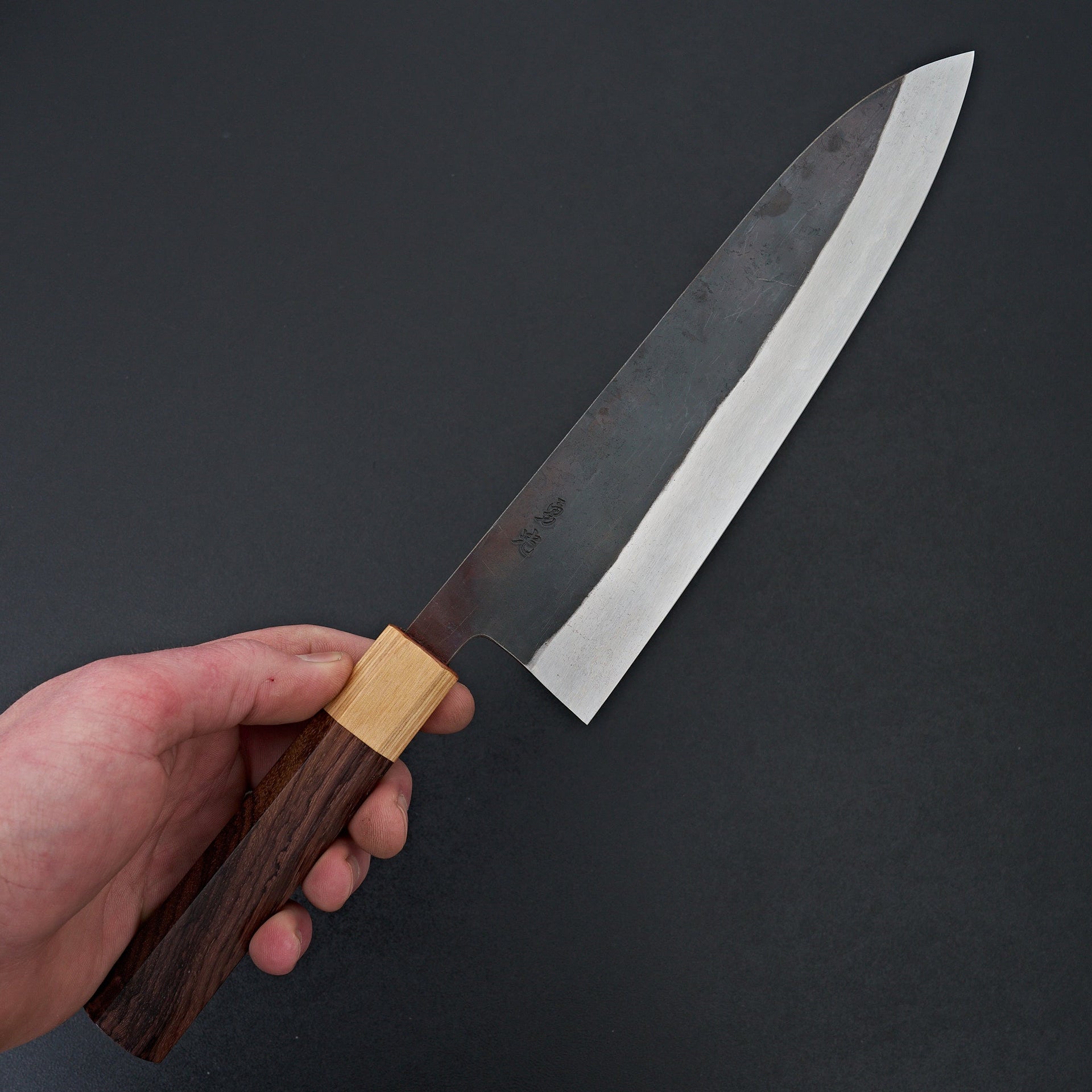 Isamitsu Shirogami #1 Gyuto 210mm-Carbon Knife Co-Carbon Knife Co