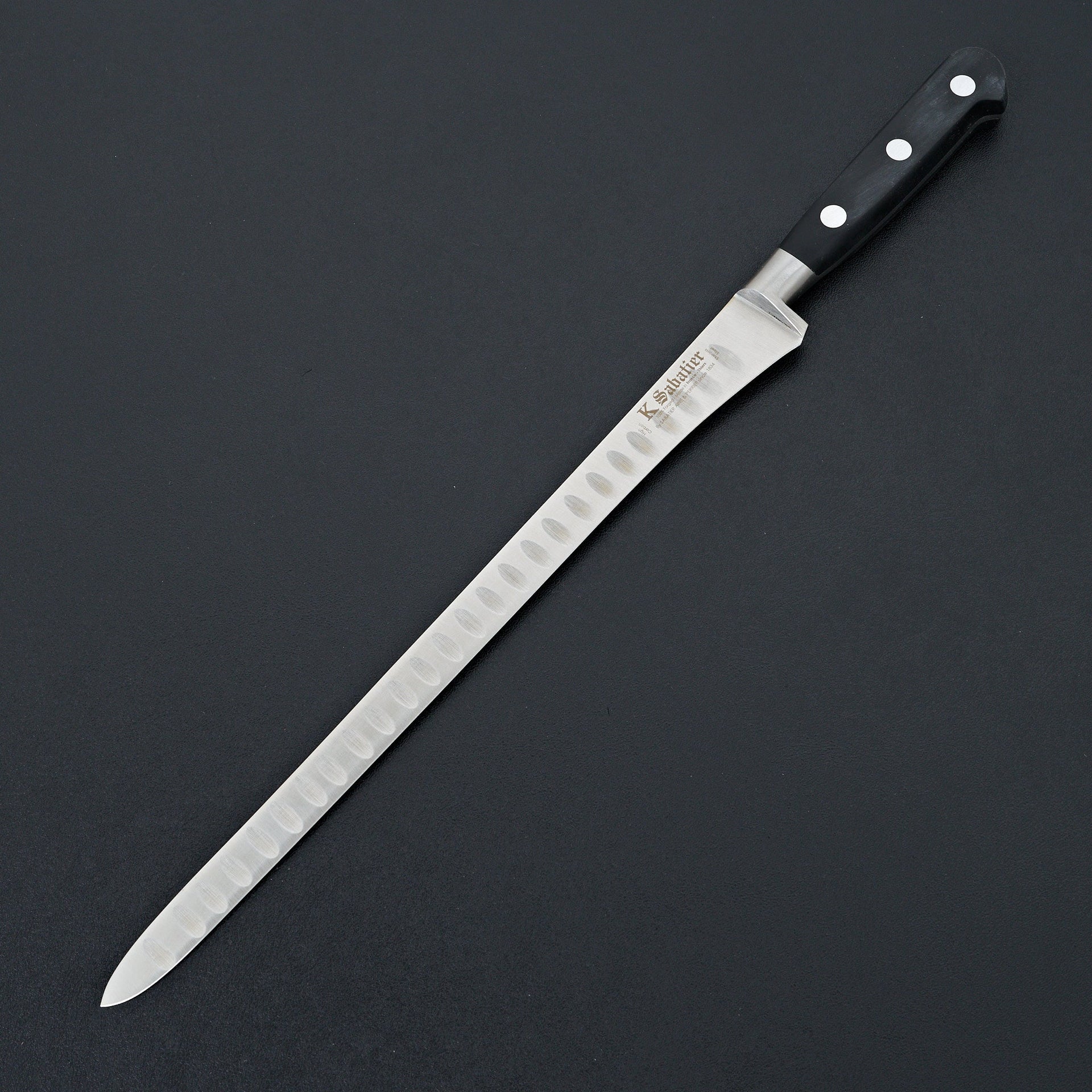 K Sabatier Authentique 12" Salmon Slicer Stainless-Knife-K Sabatier-Carbon Knife Co