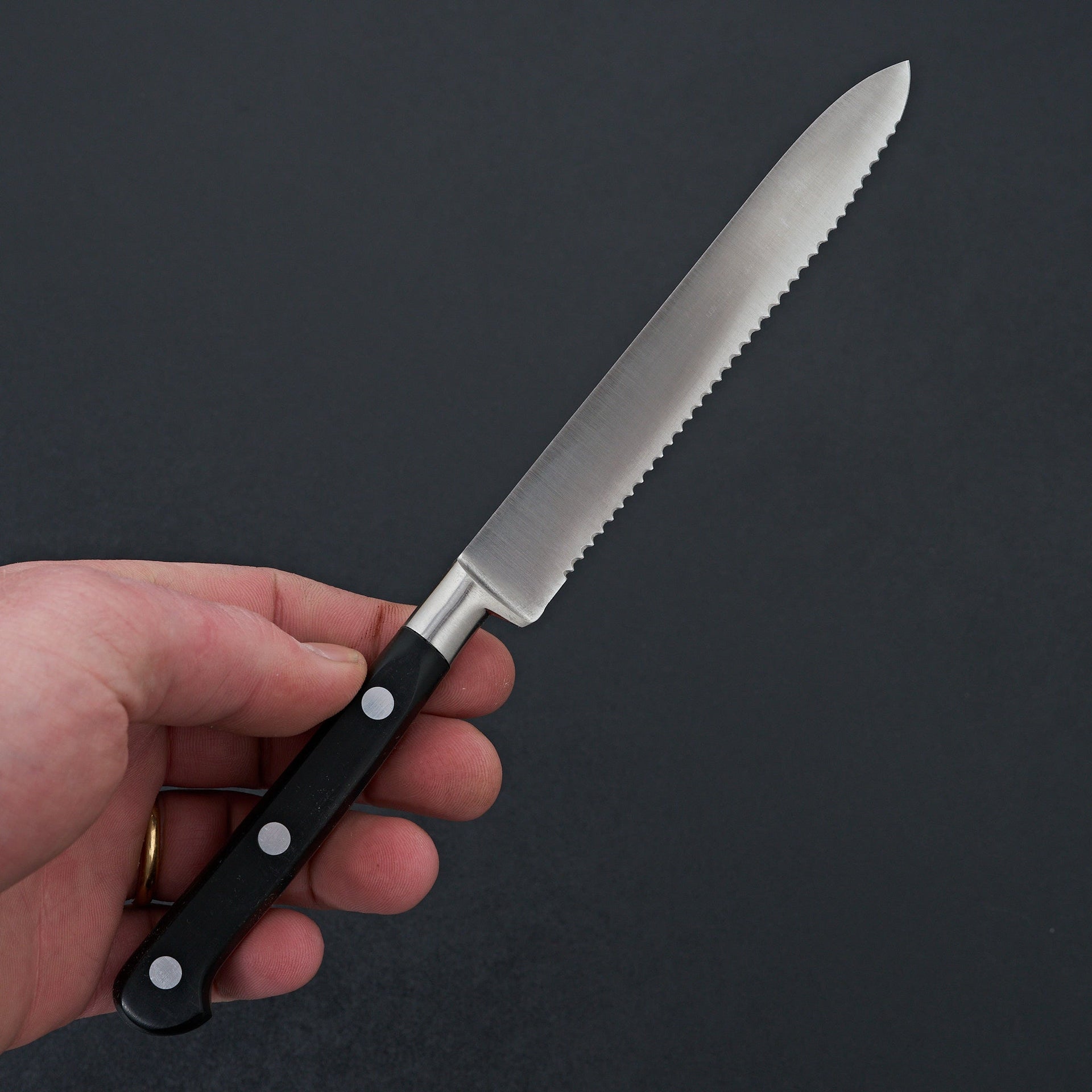 K Sabatier Authentique 5" Tomato Knife Stainless-Knife-K Sabatier-Carbon Knife Co