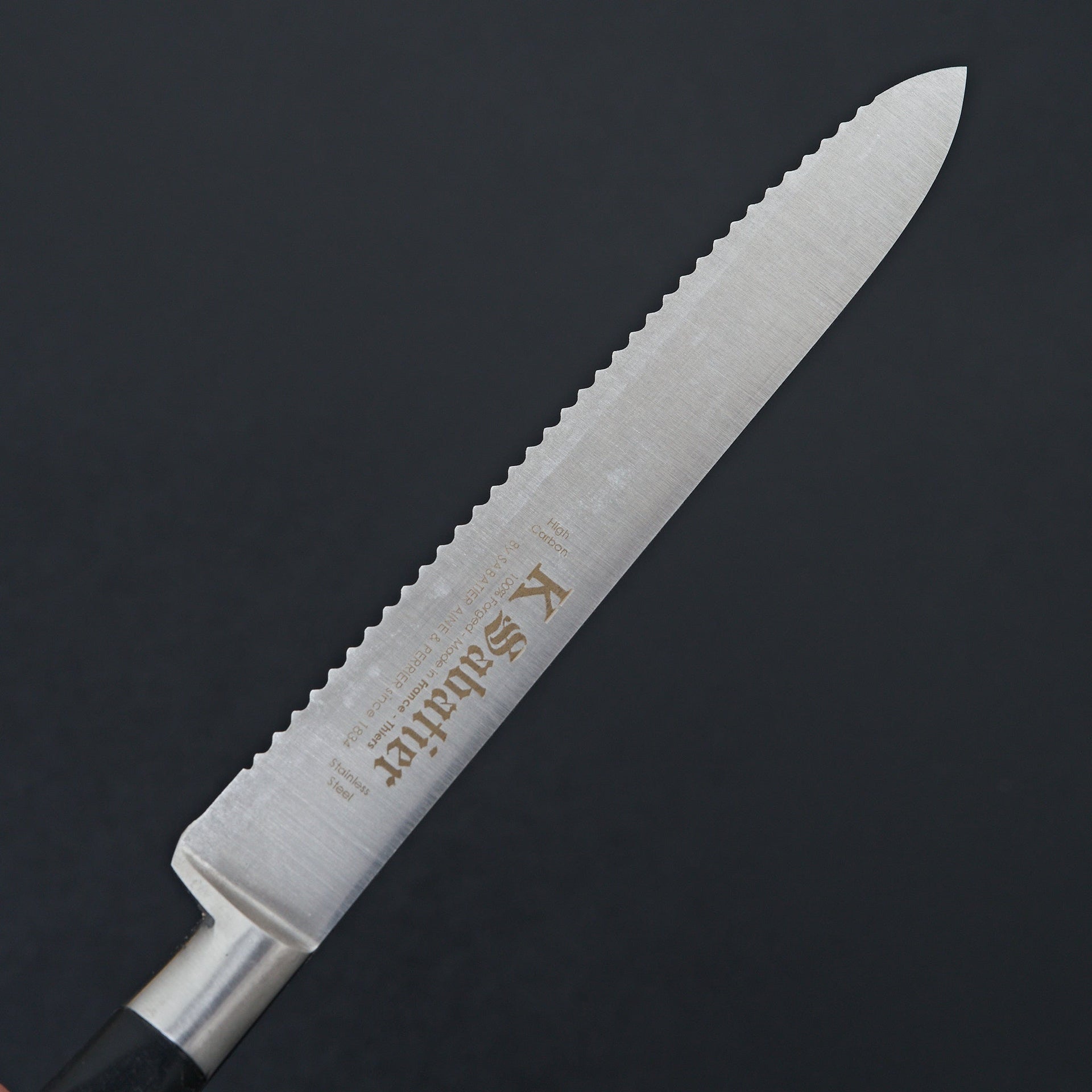 K Sabatier Authentique 5" Tomato Knife Stainless-Knife-K Sabatier-Carbon Knife Co