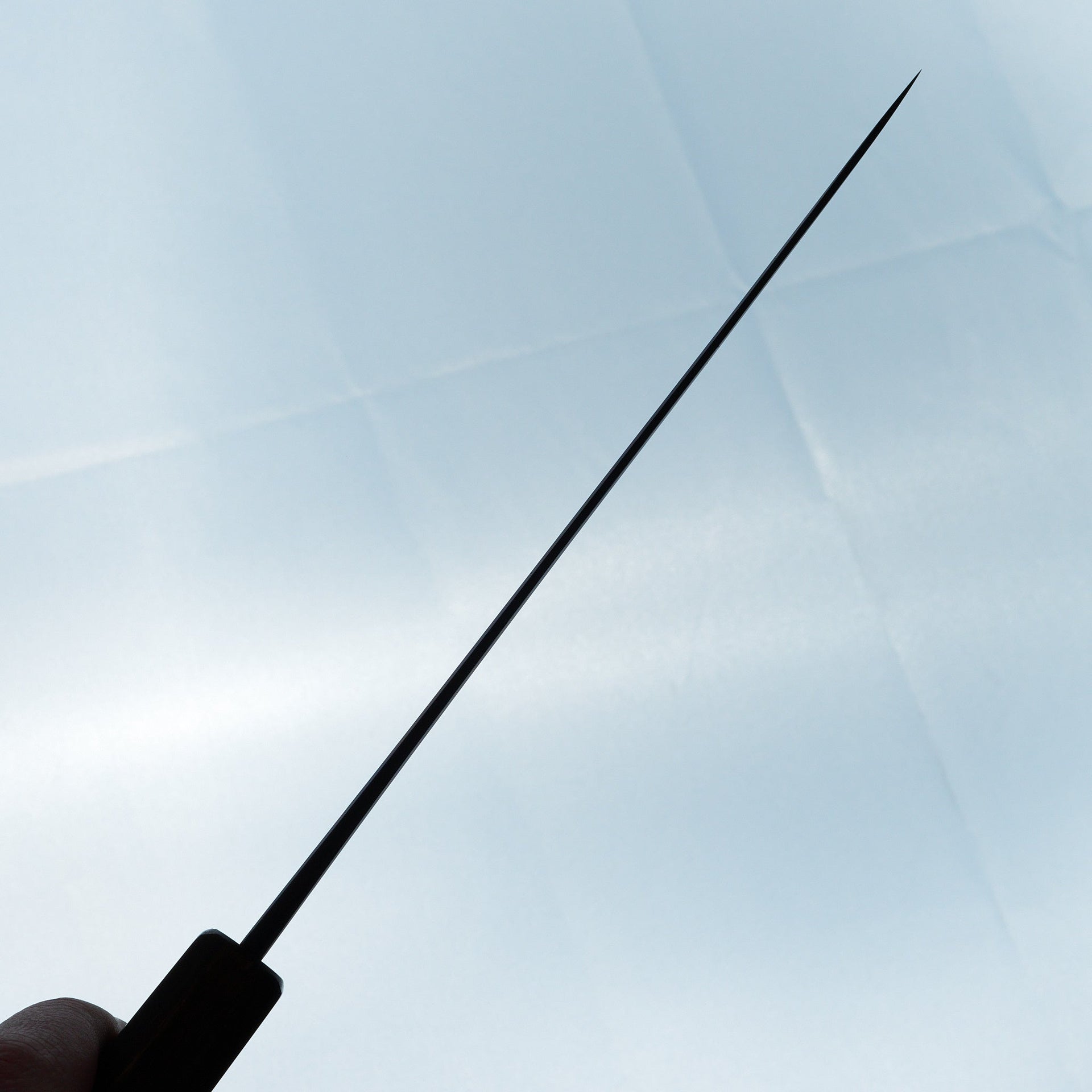 Kagekiyo Blue 1 Black Dyed Damascus Gyuto 210mm-Knife-Kagekiyo-Carbon Knife Co