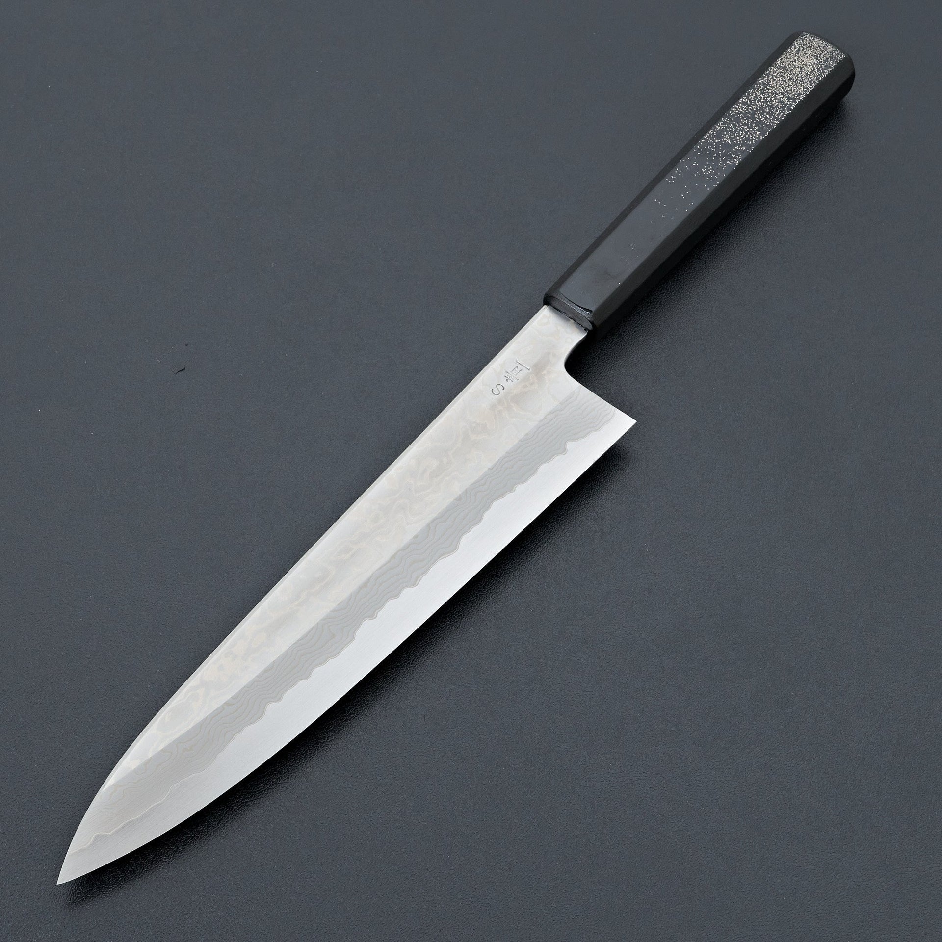 Kagekiyo Blue 1 Stainless Clad Damascus Gyuto 240mm-Knife-Kagekiyo-Carbon Knife Co