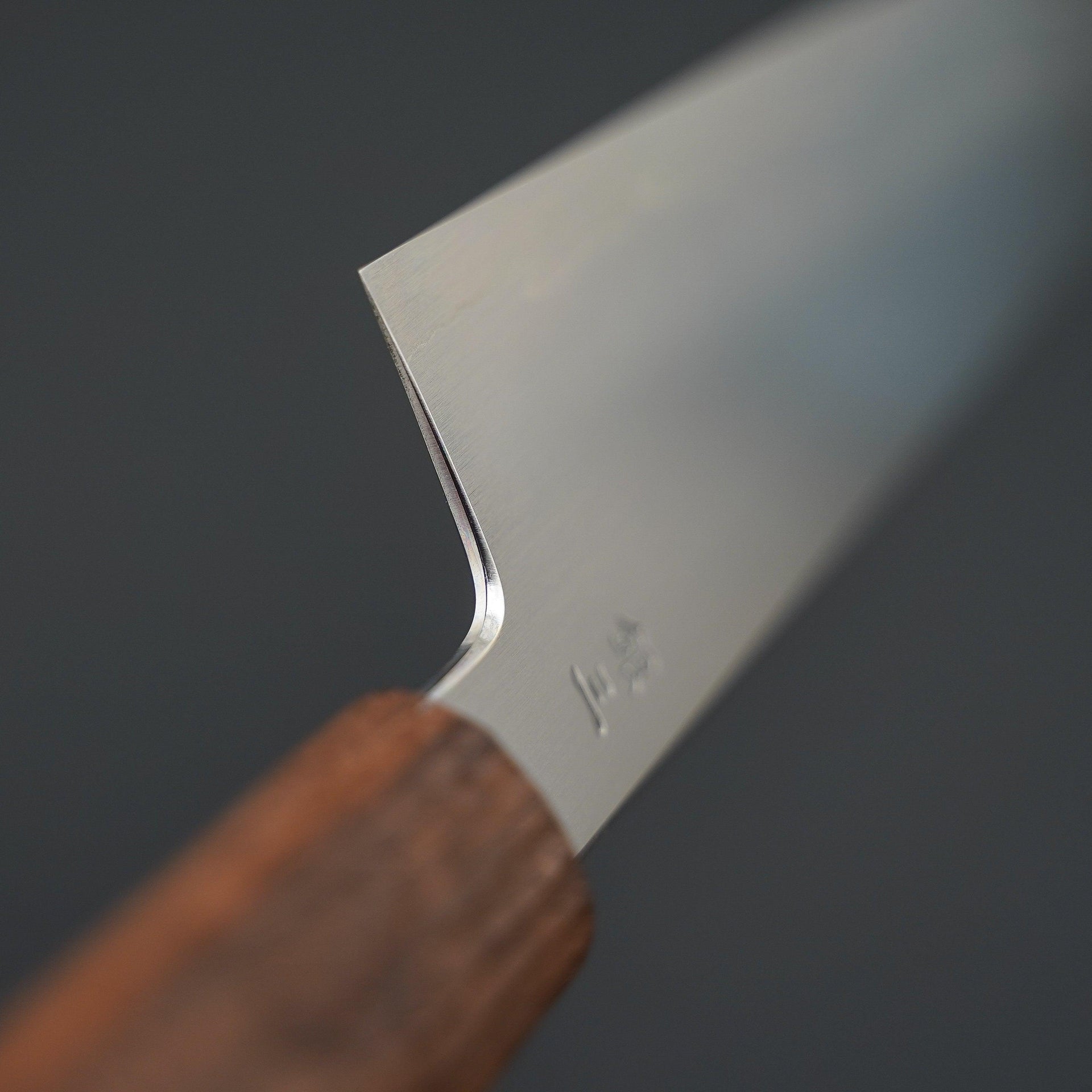 Kagekiyo Ginsan Gyuto 210mm Walnut Handle-Knife-Kagekiyo-Carbon Knife Co