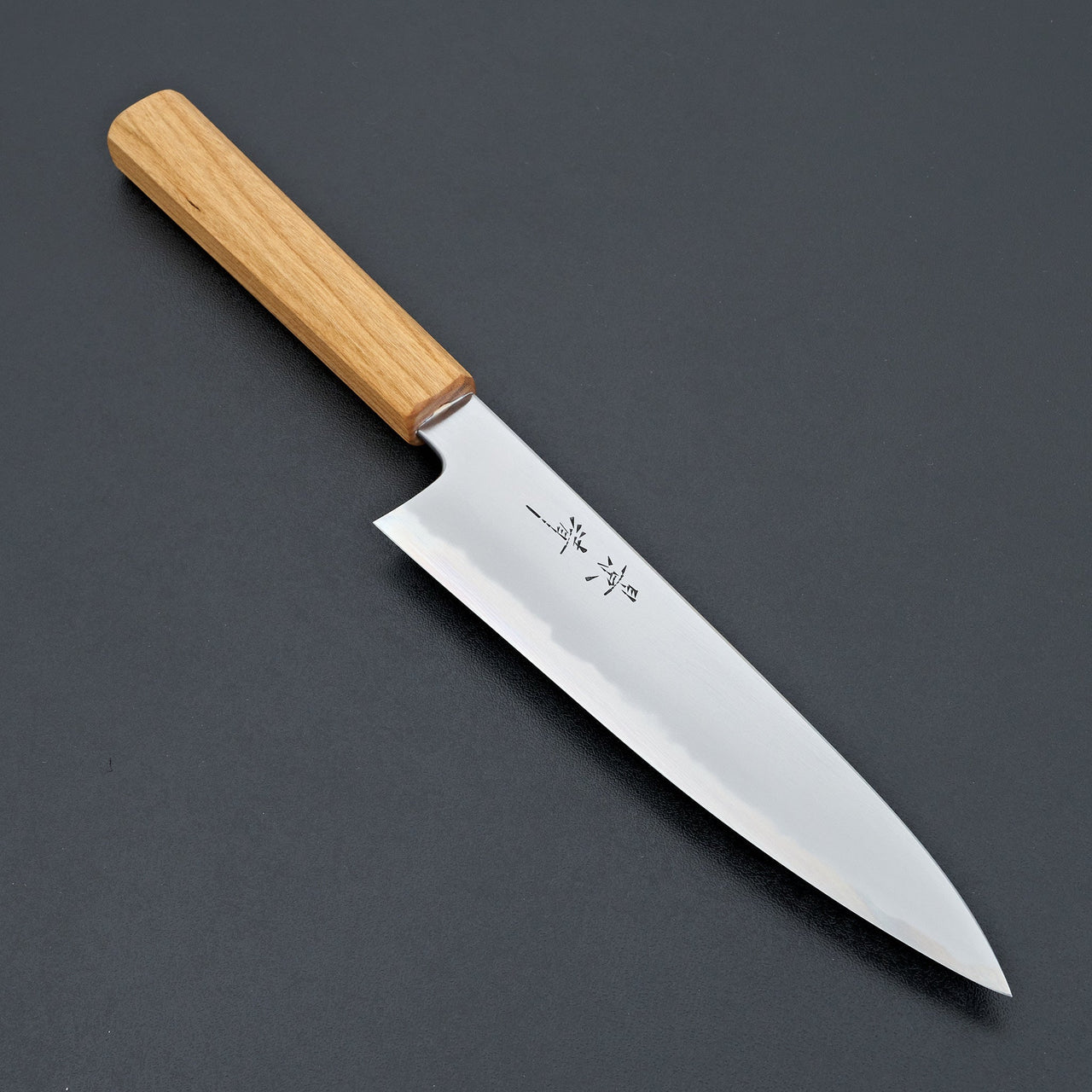 Kagekiyo Gokujyo White 2 Gyuto 210mm Sakura-Knife-Kagekiyo-Carbon Knife Co