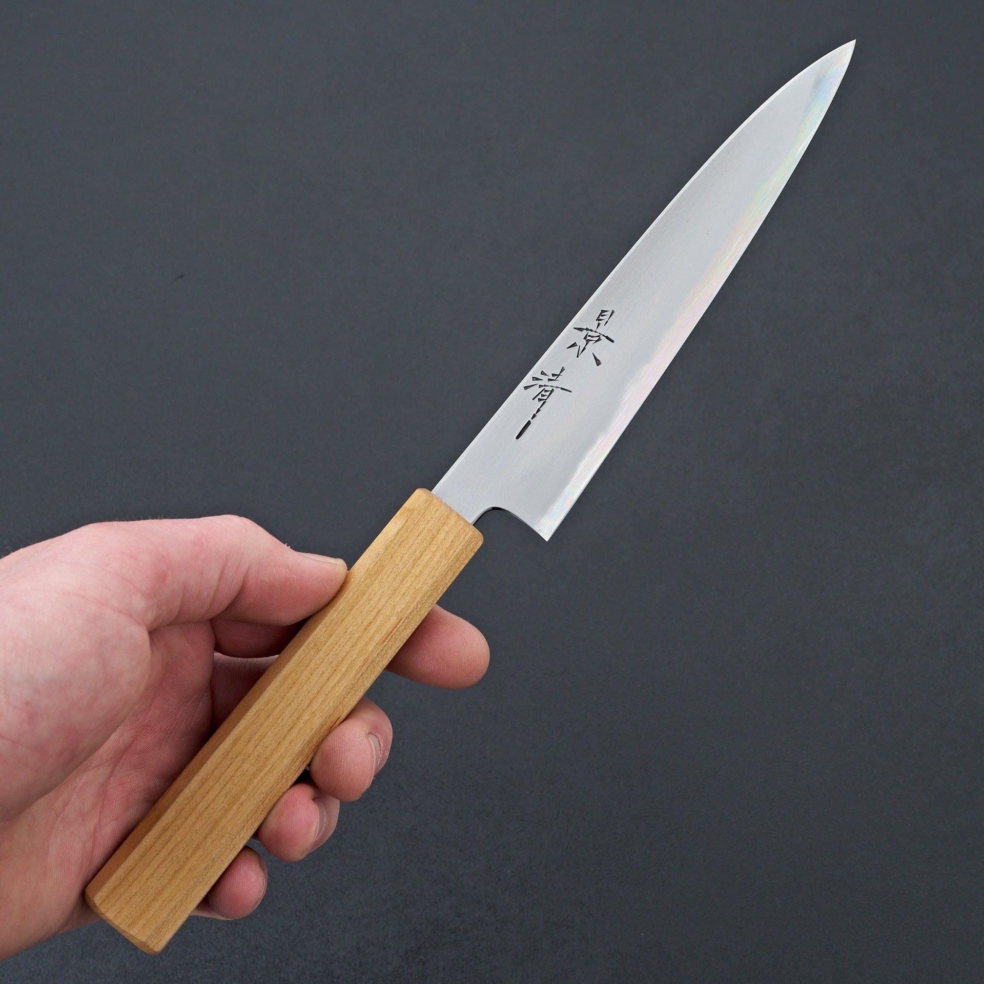 Kagekiyo Gokujyo White 2 Petty 150mm Sakura-Knife-Kagekiyo-Carbon Knife Co