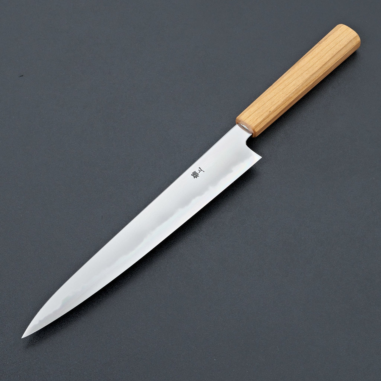 Kagekiyo Gokujyo White 2 Sujihiki 240mm Sakura-Knife-Kagekiyo-Carbon Knife Co