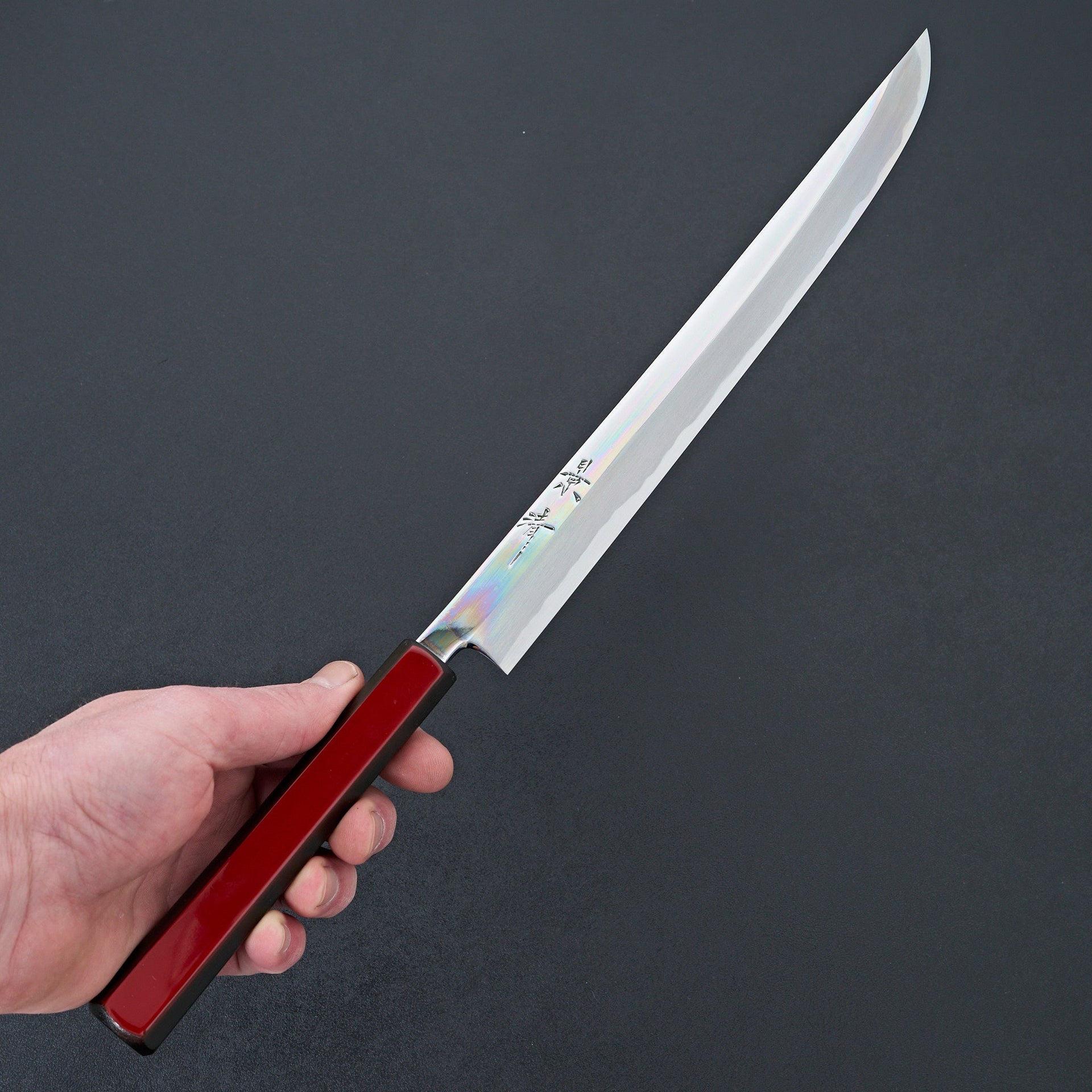 Kagekiyo White #1 Mirror Tsurugi Yanagiba 270mm-Knife-Kagekiyo-Carbon Knife Co