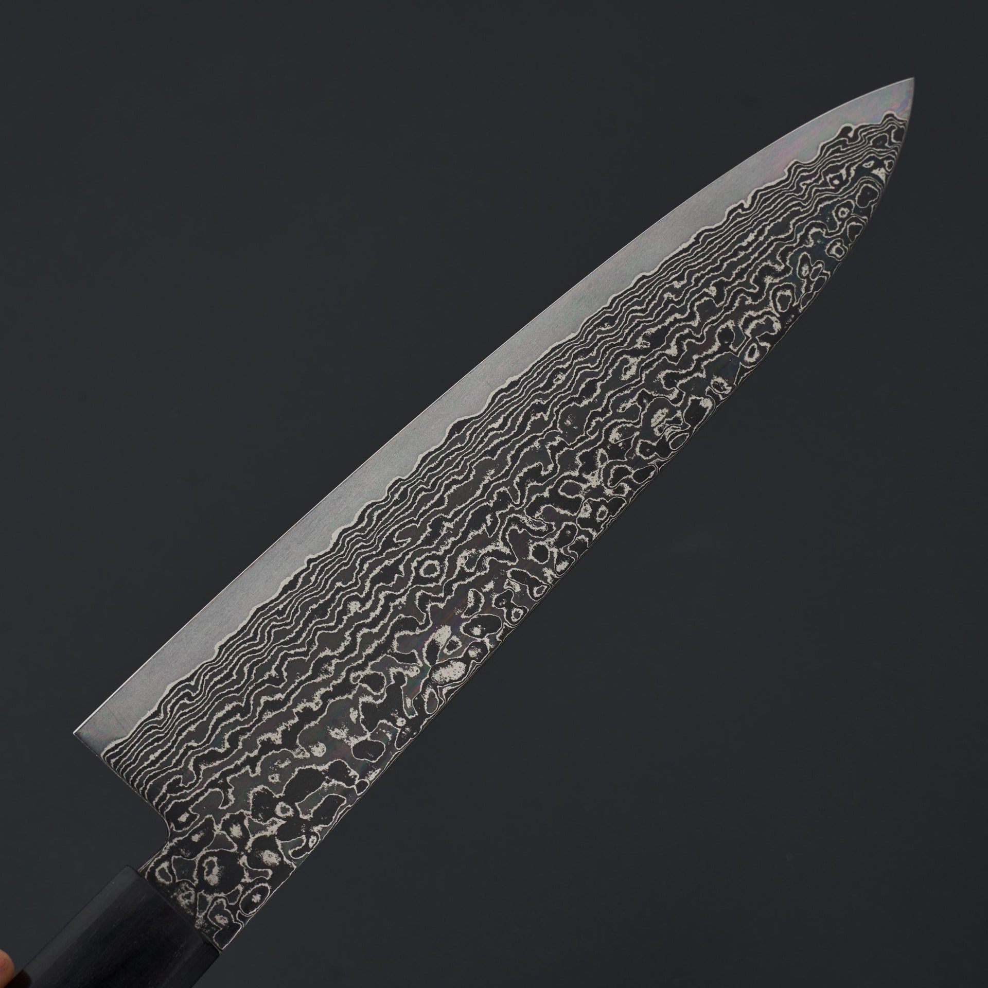 Kagekiyo ZA-18 Black Damascus Gyuto 210mm-Kagekiyo-Carbon Knife Co