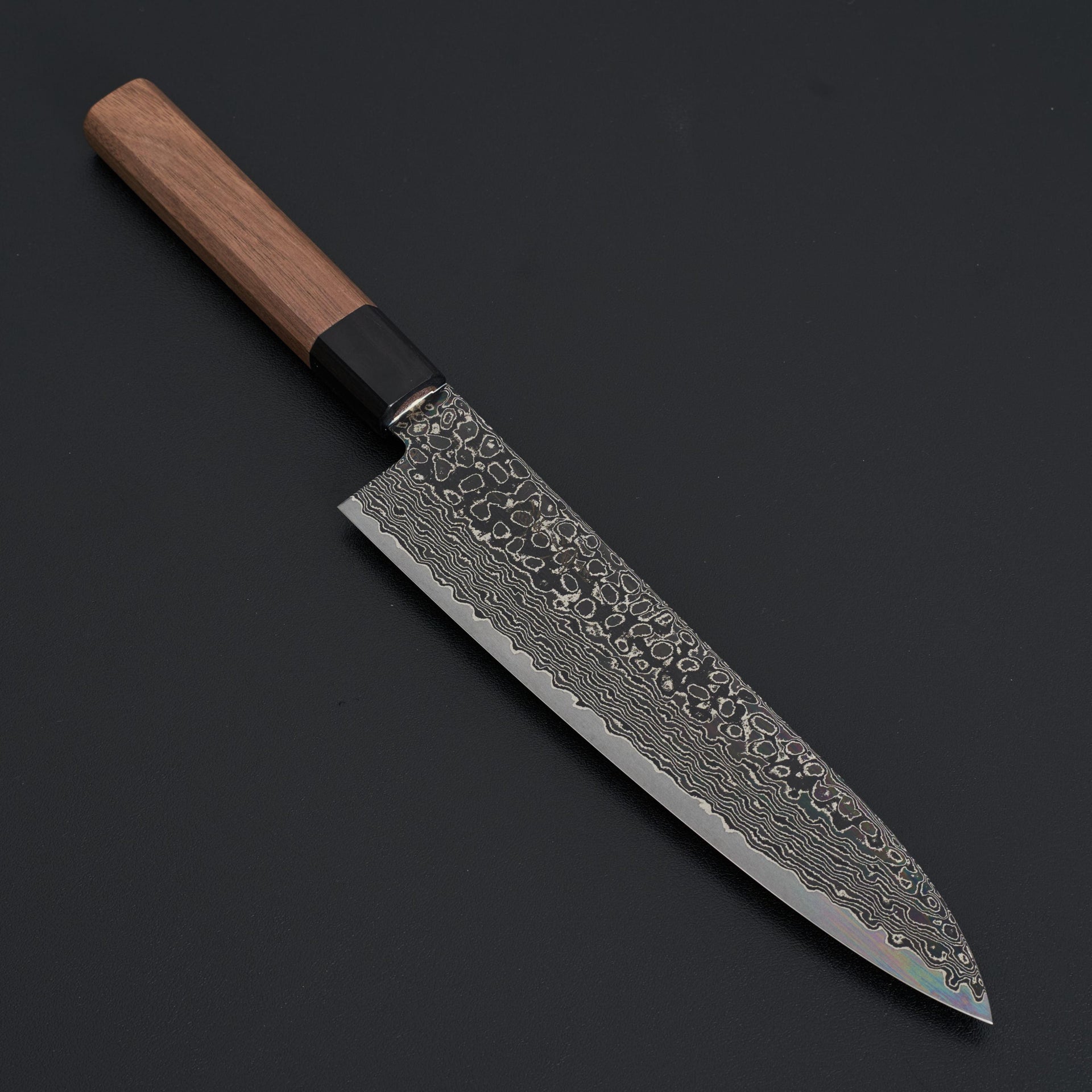 Kagekiyo ZA-18 Black Damascus Gyuto 210mm-Kagekiyo-Carbon Knife Co