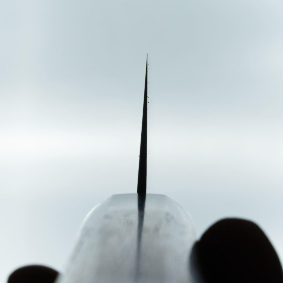 Kagekiyo ZA-18 Black Damascus Santoku 180mm-Kagekiyo-Carbon Knife Co