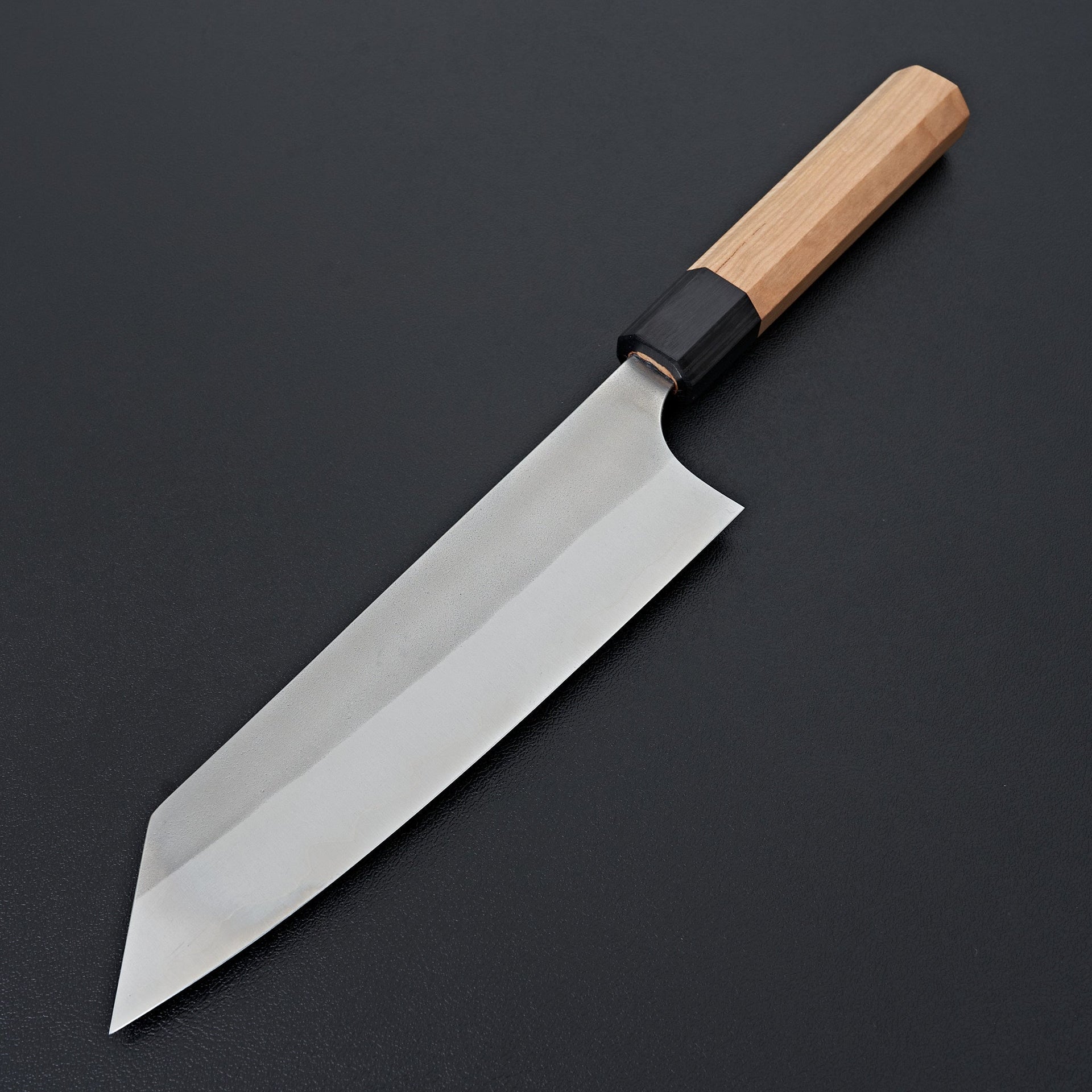 Kato AS Nashiji Cherry Handle Bunka 165mm-Knife-Yoshimi Kato-Carbon Knife Co