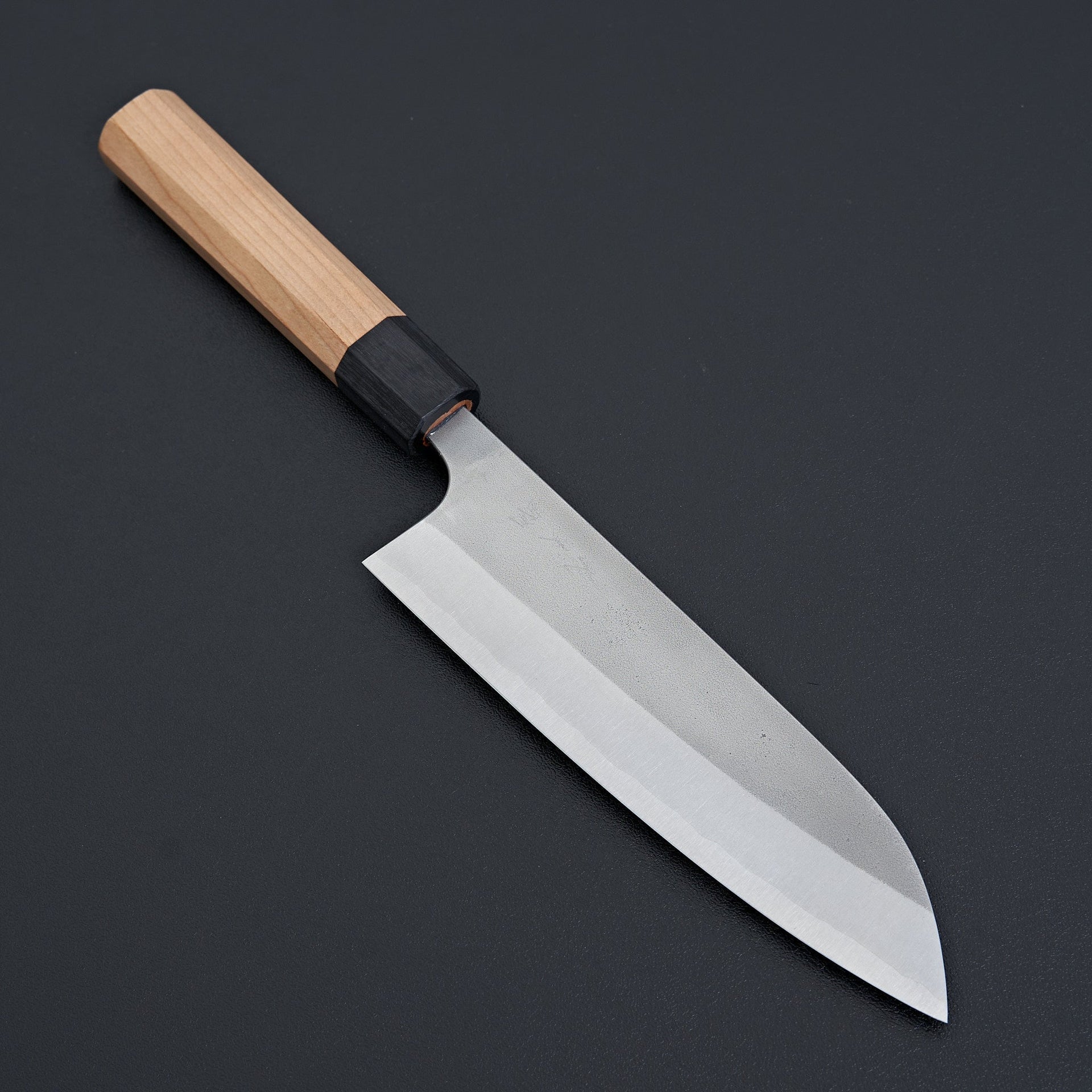 Kato AS Nashiji Cherry Handle Santoku 165mm-Knife-Yoshimi Kato-Carbon Knife Co