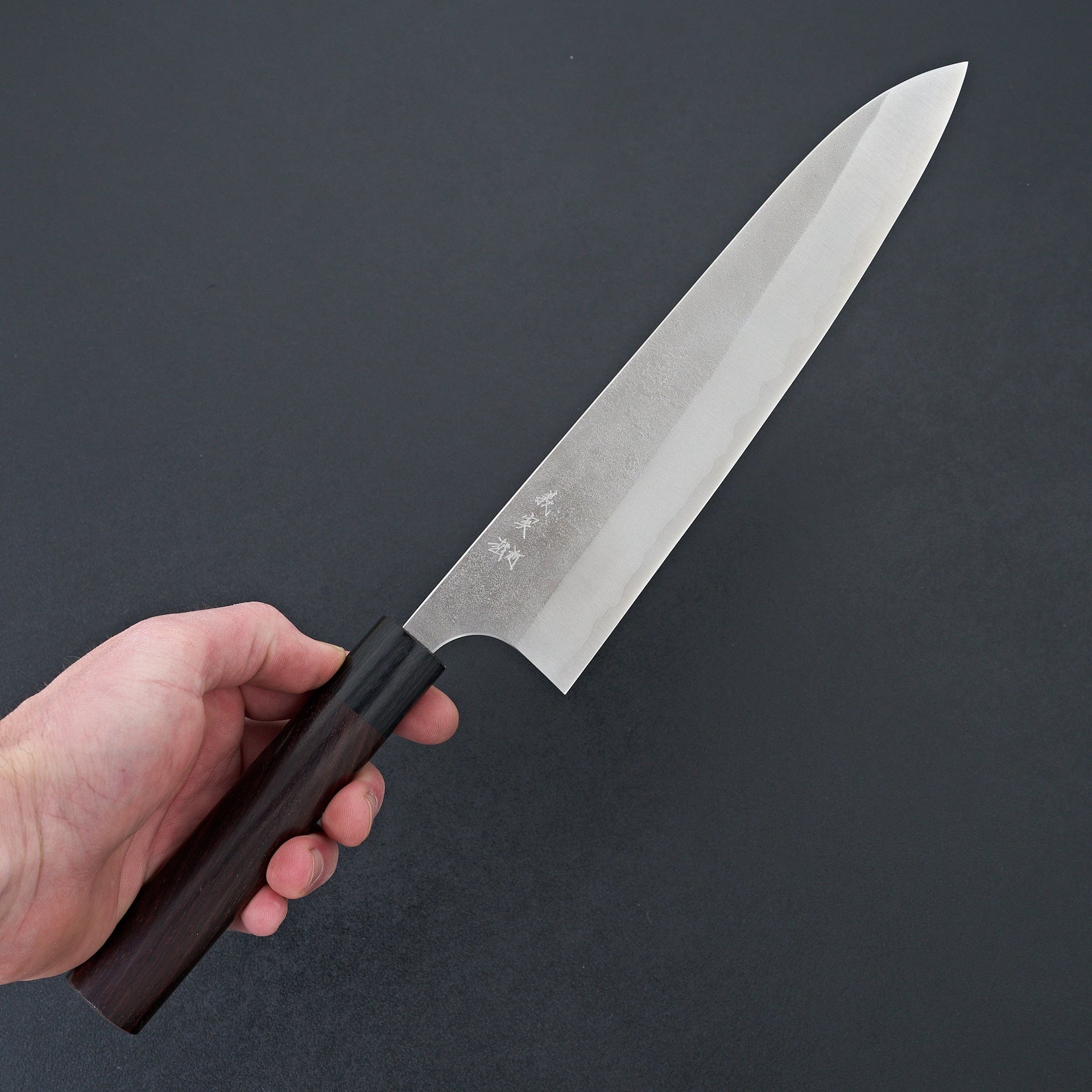 Kato AS Nashiji Gyuto 240mm-Knife-Yoshimi Kato-Carbon Knife Co