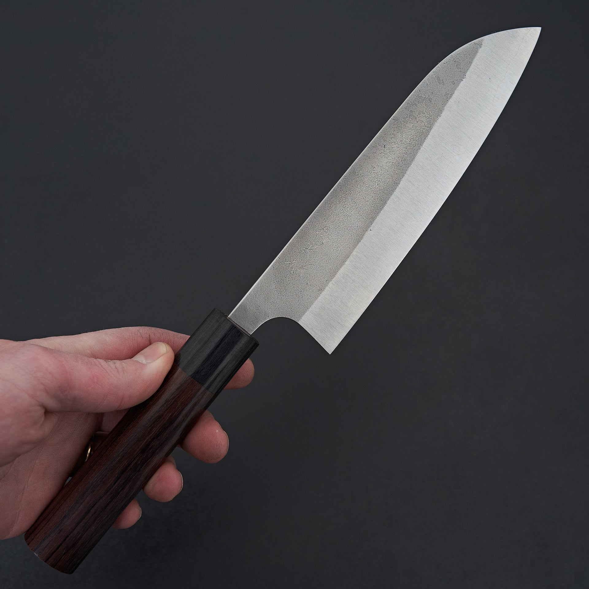 Kato AS Nashiji Santoku 165mm-Knife-Yoshimi Kato-Carbon Knife Co