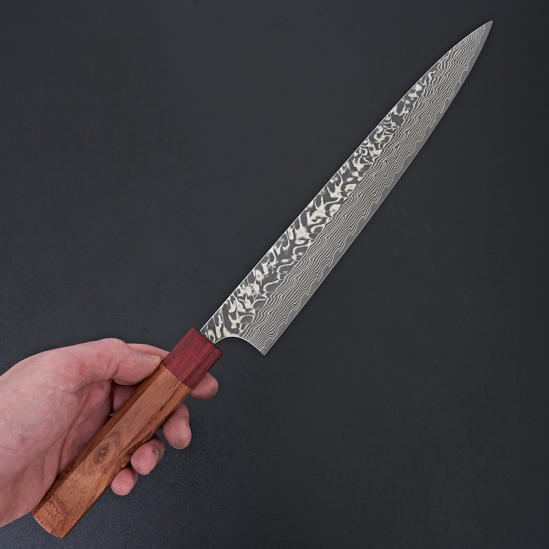 Kato SG2 Damascus Sujihiki 270mm-Knife-Yoshimi Kato-Carbon Knife Co