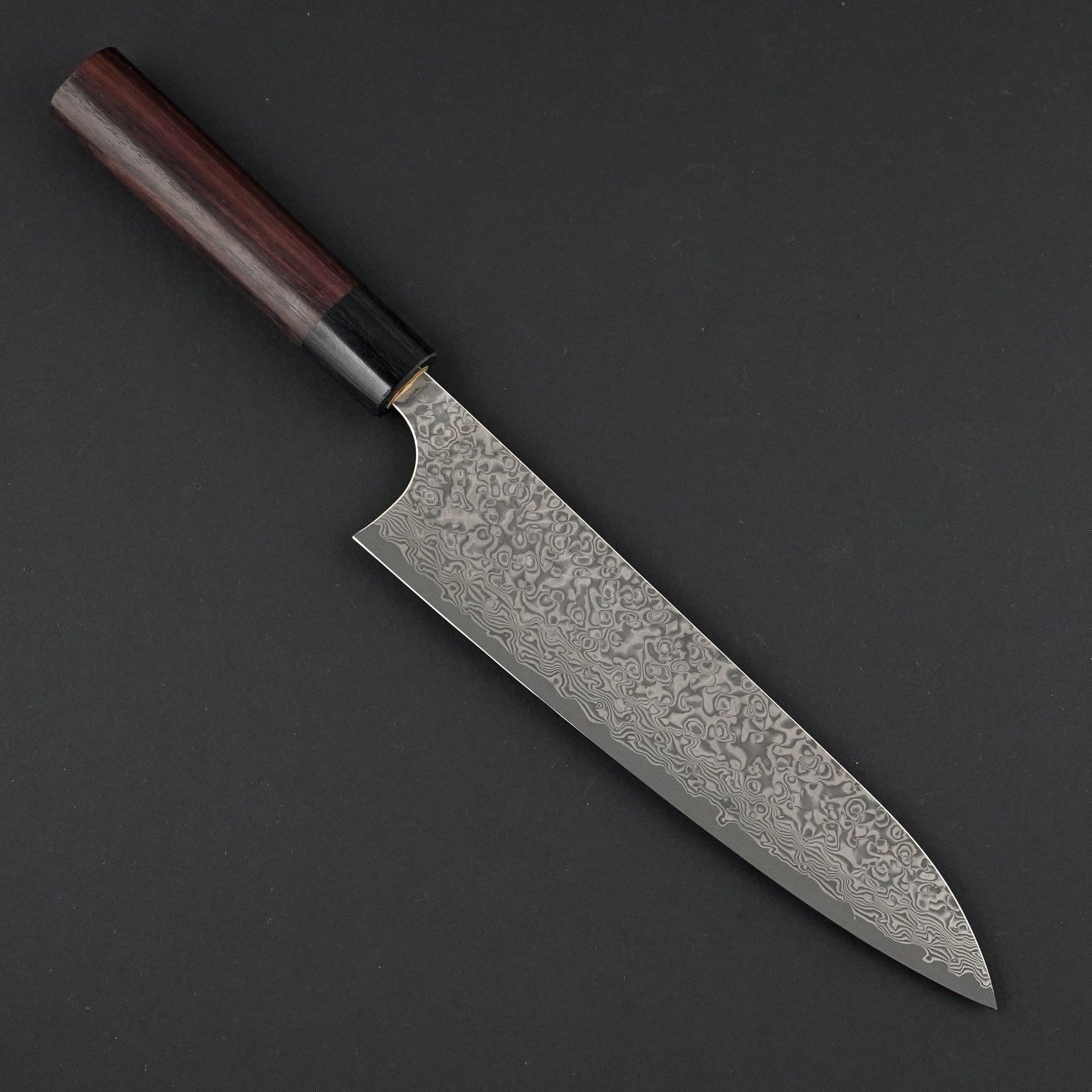 Kato VG10 Nickel Damascus Gyuto 210mm-Knife-Yoshimi Kato-Carbon Knife Co