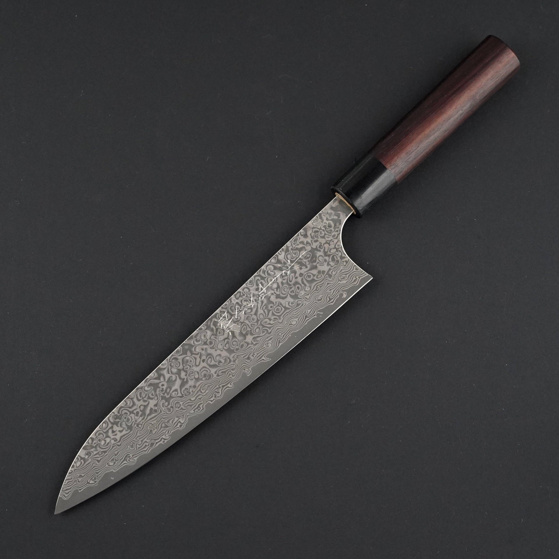 Kato VG10 Nickel Damascus Gyuto 210mm-Knife-Yoshimi Kato-Carbon Knife Co