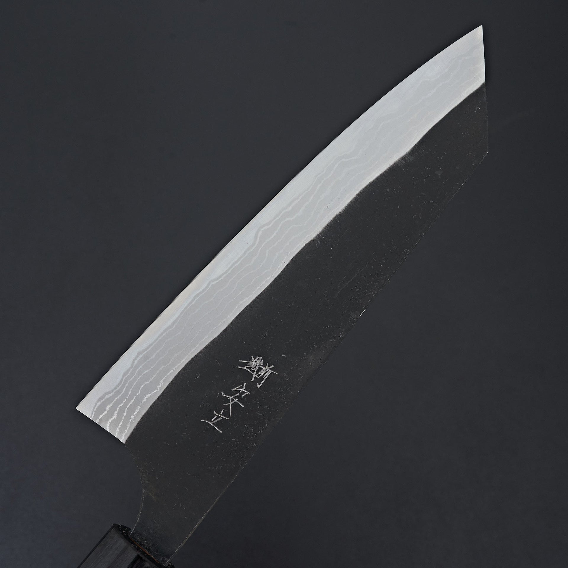 Katsushige Anryu Kurouchi Damascus White #2 Bunka 165mm-Knife-Katsushige Anryu-Carbon Knife Co