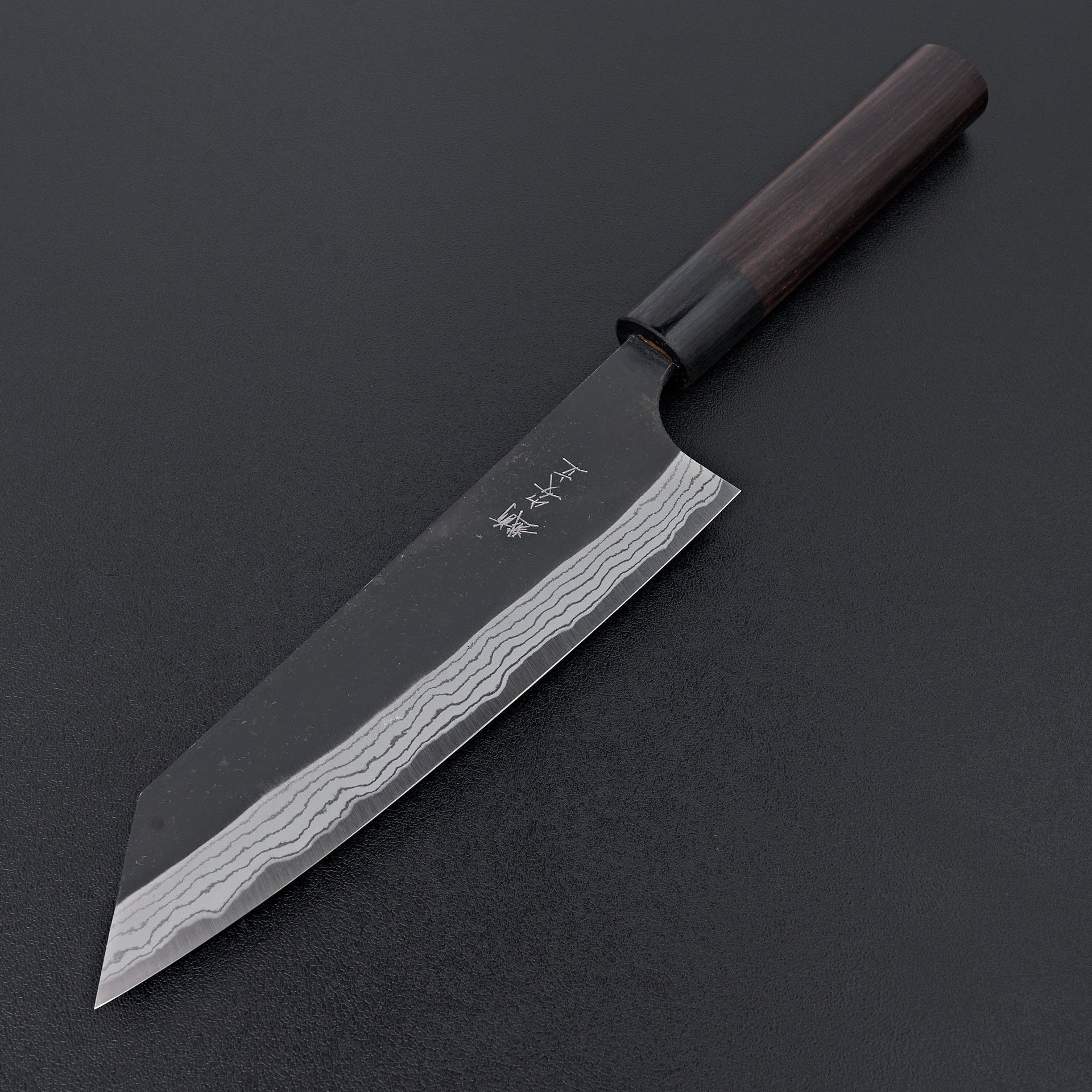 Katsushige Anryu Kurouchi Damascus White #2 Bunka 165mm-Knife-Katsushige Anryu-Carbon Knife Co