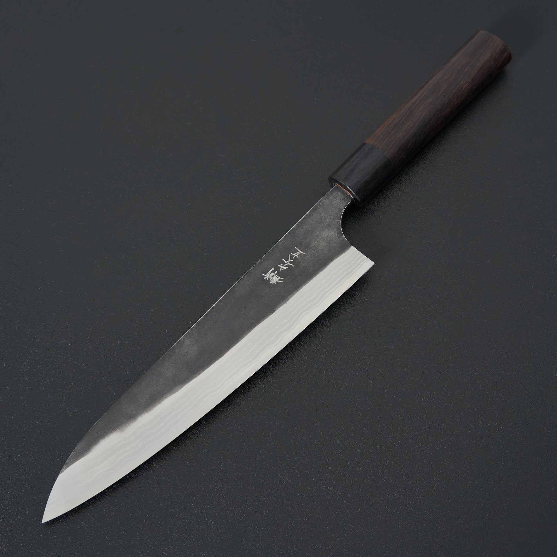 Katsushige Anryu Kurouchi Damascus White #2 Gyuto 210mm-Knife-Katsushige Anryu-Carbon Knife Co