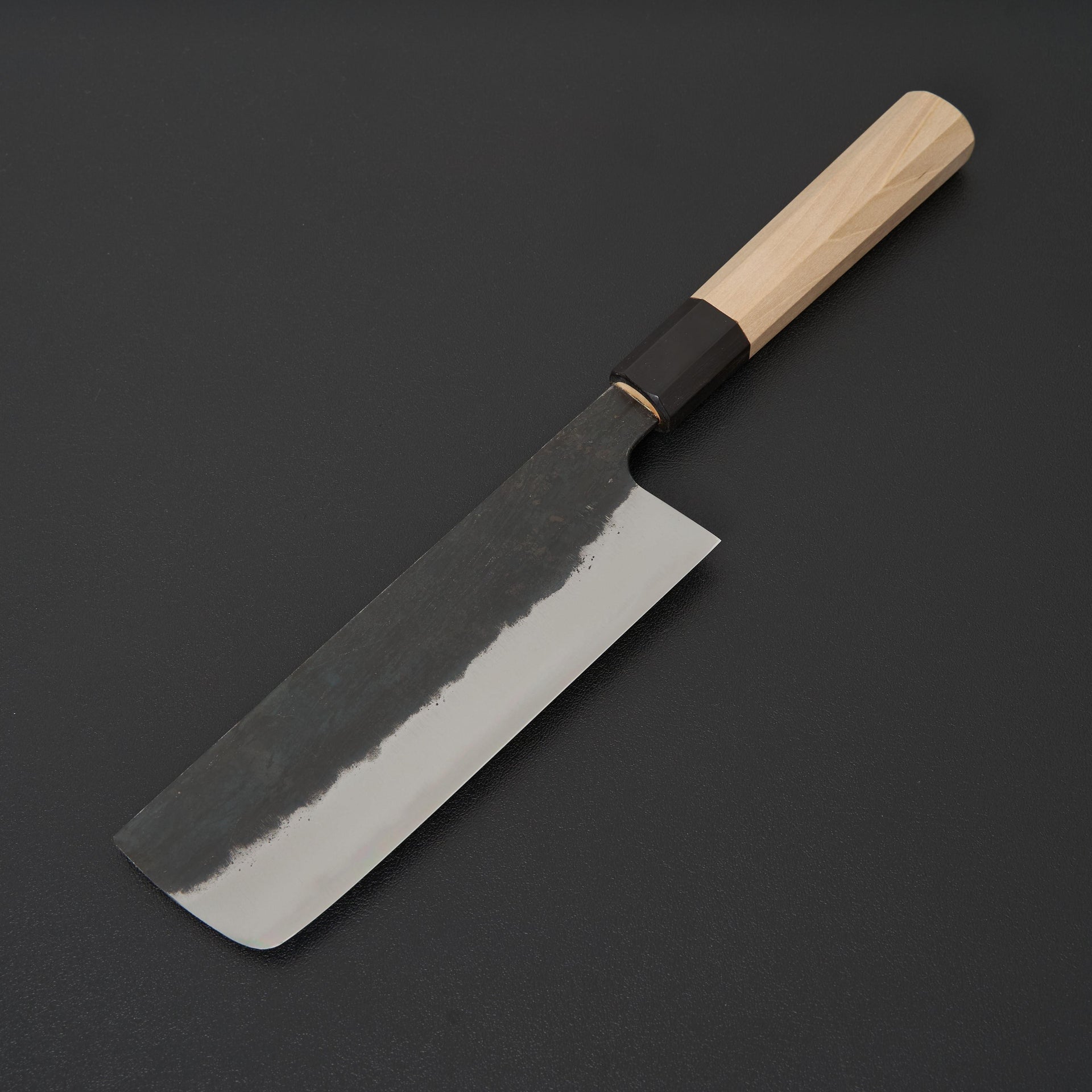 Kikumori Kurouchi White #1 Nakiri 165mm-Knife-Sakai Kikumori-Carbon Knife Co