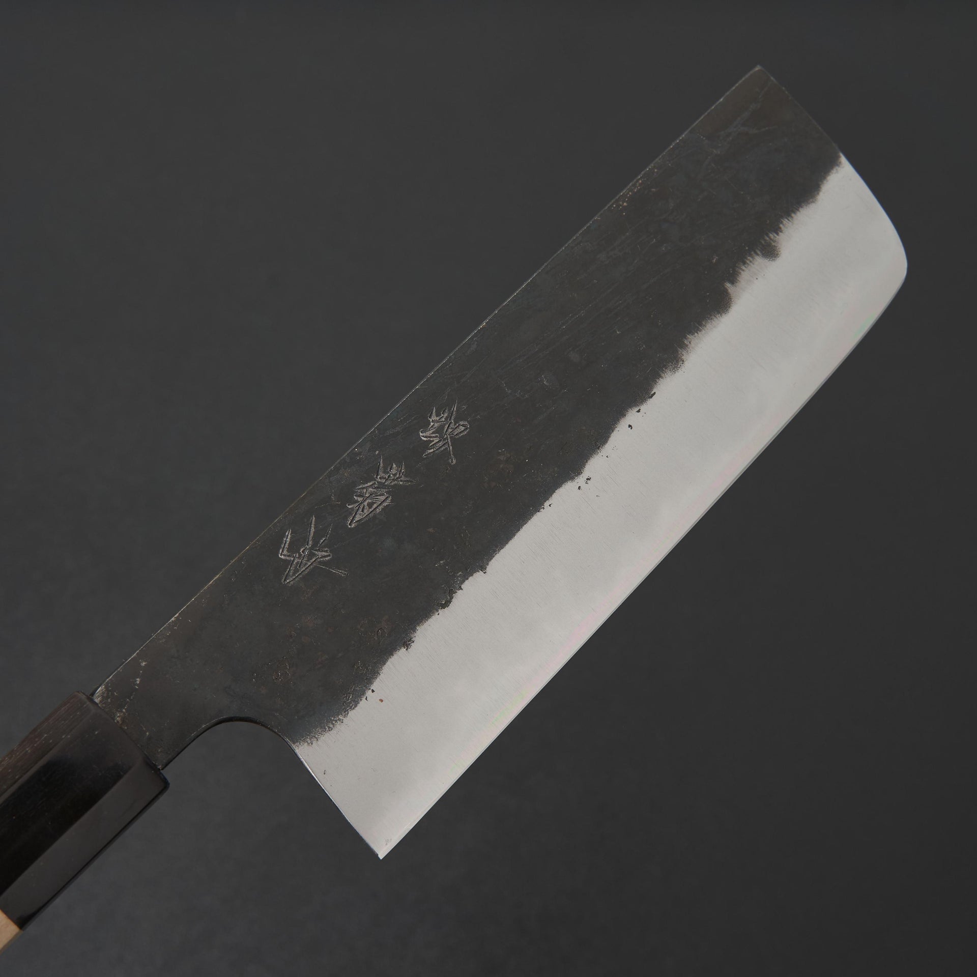 Kikumori Kurouchi White #1 Nakiri 165mm-Knife-Sakai Kikumori-Carbon Knife Co