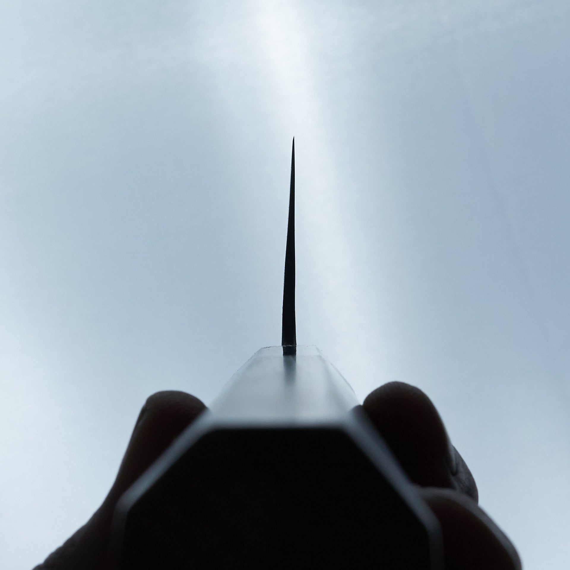 Kikumori Nashiji Blue #2 Bunka 180mm-Knife-Sakai Kikumori-Carbon Knife Co