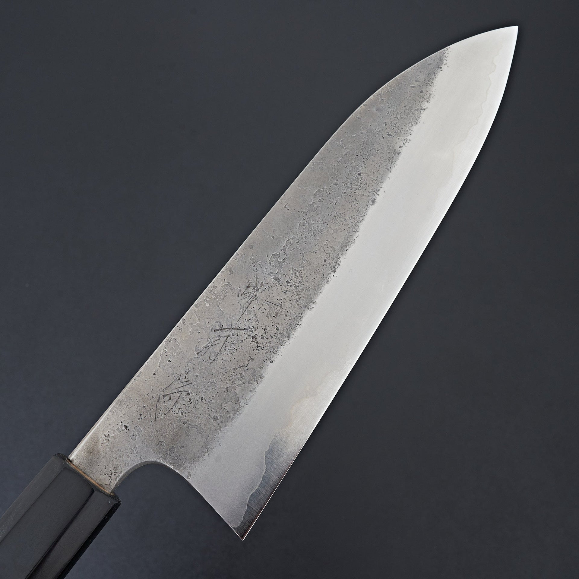 Kikumori Nashiji Blue #2 Gyuto 210mm-Knife-Sakai Kikumori-Carbon Knife Co
