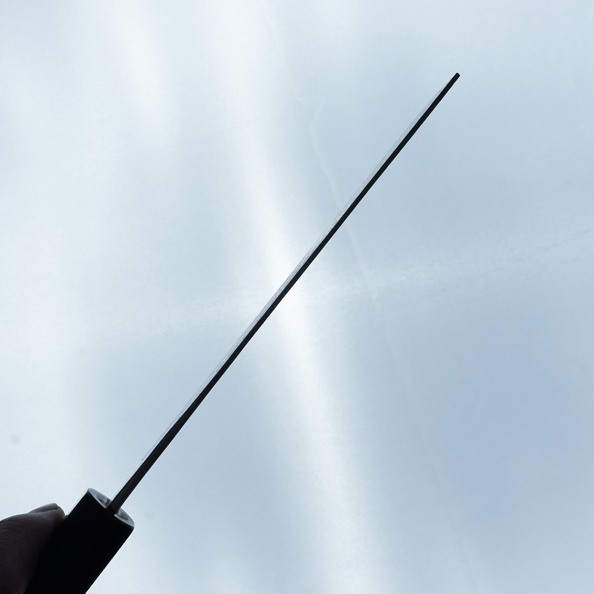 Kikumori Nashiji Blue #2 Nakiri 165mm-Knife-Sakai Kikumori-Carbon Knife Co