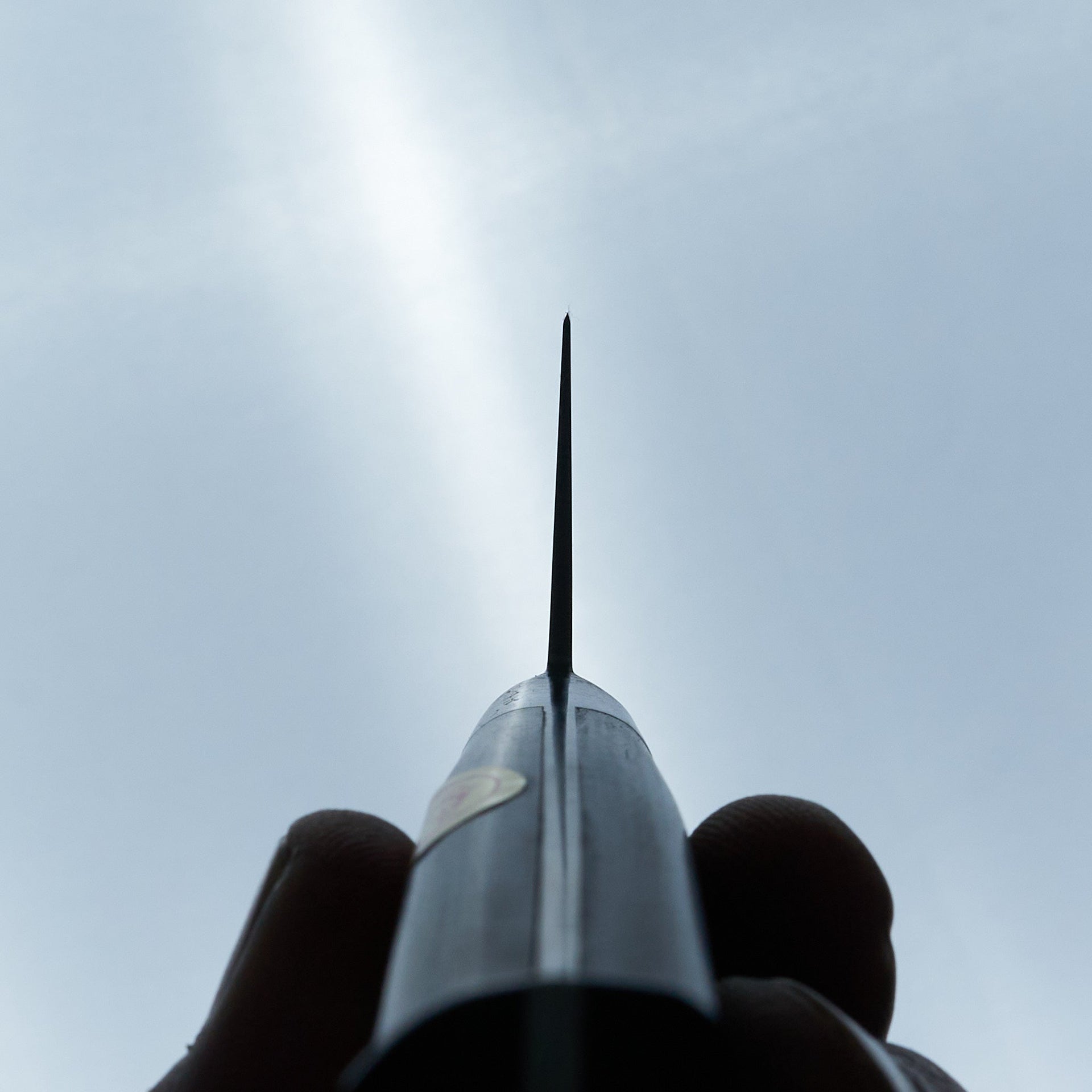 Kikumori Nihonko Carbon Santoku 180mm-Knife-Sakai Kikumori-Carbon Knife Co