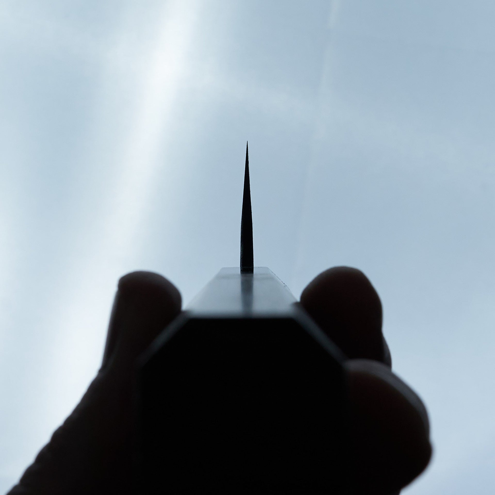 Kumokage Blue #2 Kurouchi Damascus Bunka 180mm-Knife-Hatsukokoro-Carbon Knife Co