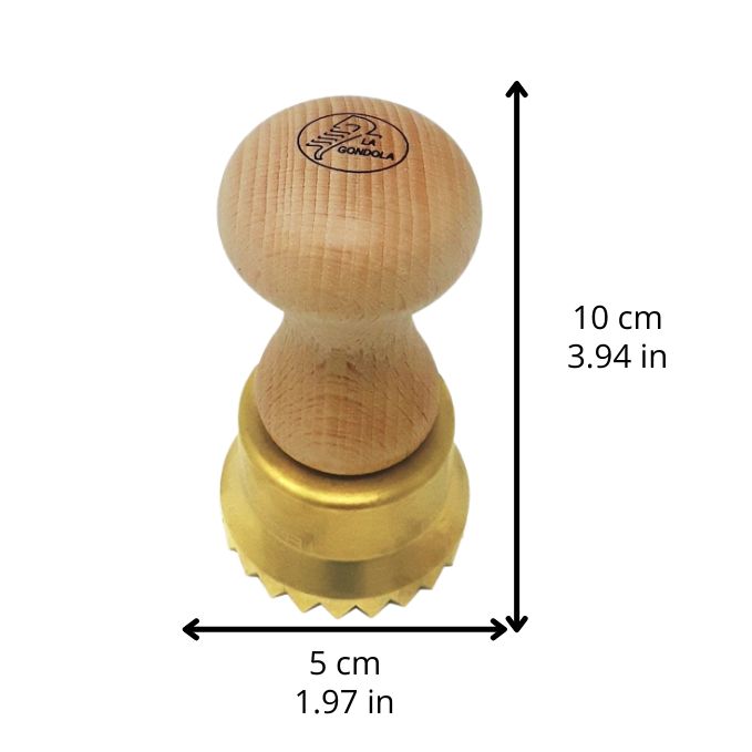 La Gondola Fluted Round Stamp-Pasta-La Gondola-Carbon Knife Co