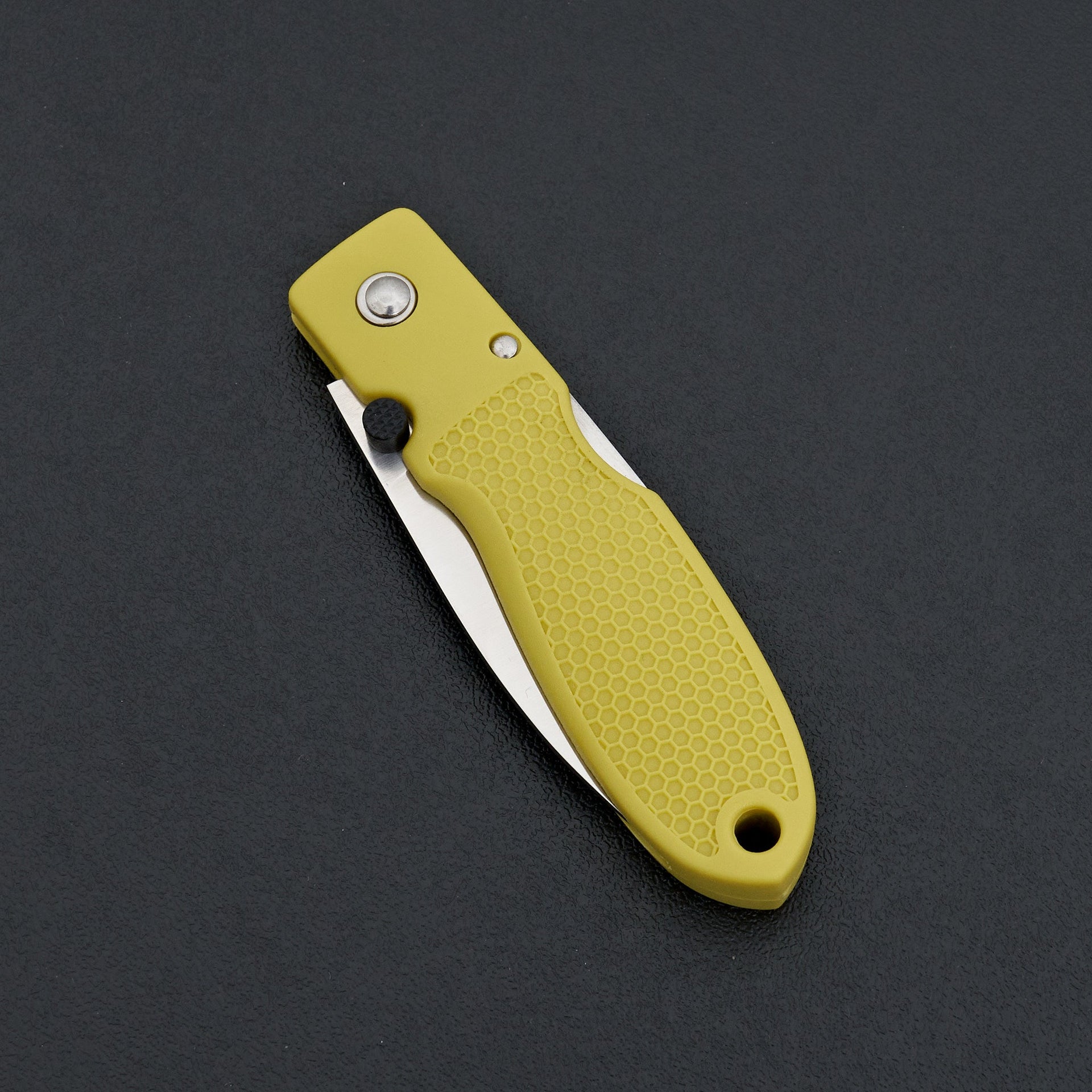 MOKI Coupe Folding Knife Grilon Handle (Mustard Yellow)-Knife-Carbon Knife Co-Carbon Knife Co